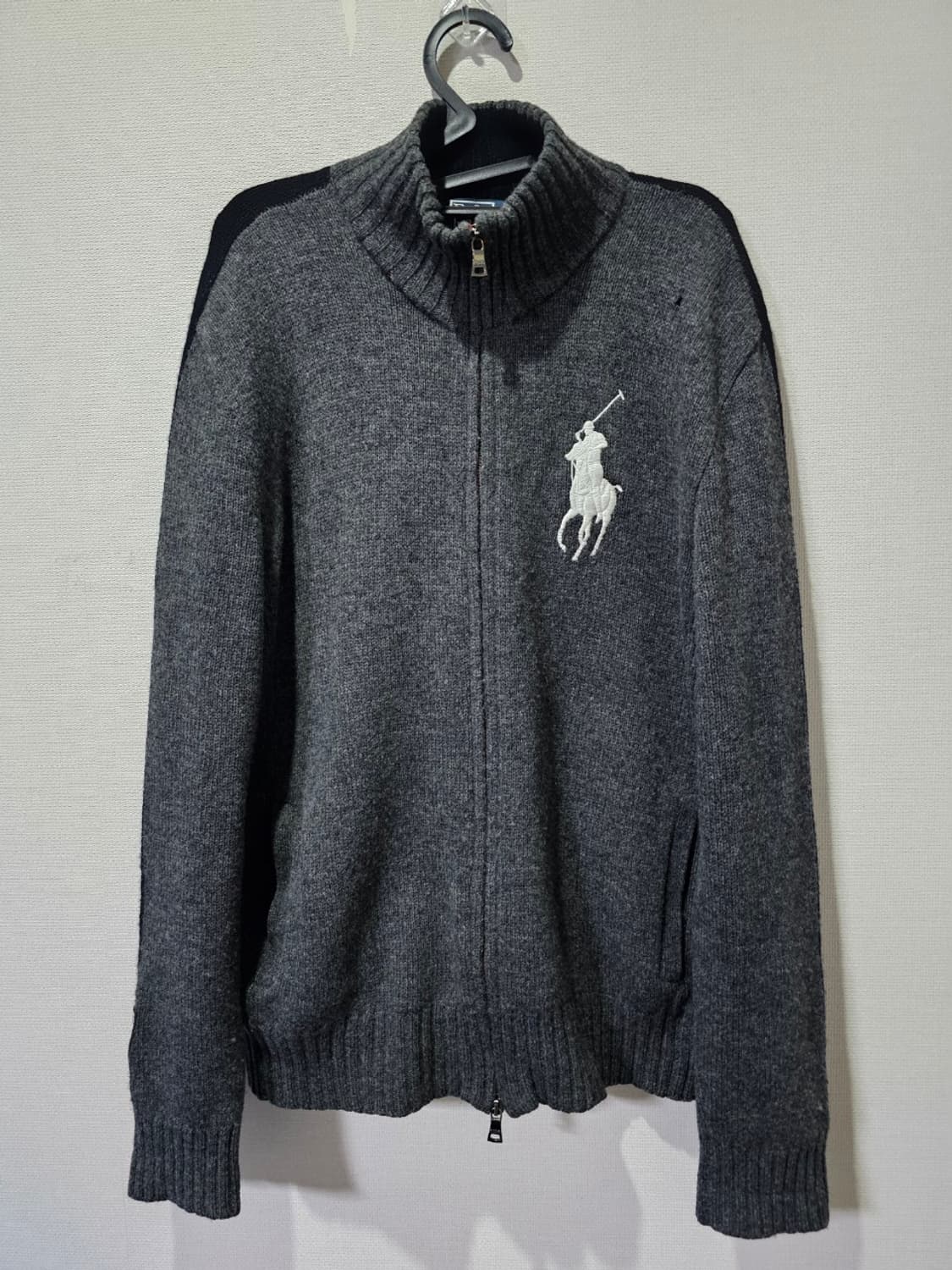 폴로 POLO 그레이 독일 빅포니 그레이 집업 100 / L 상품이미지1