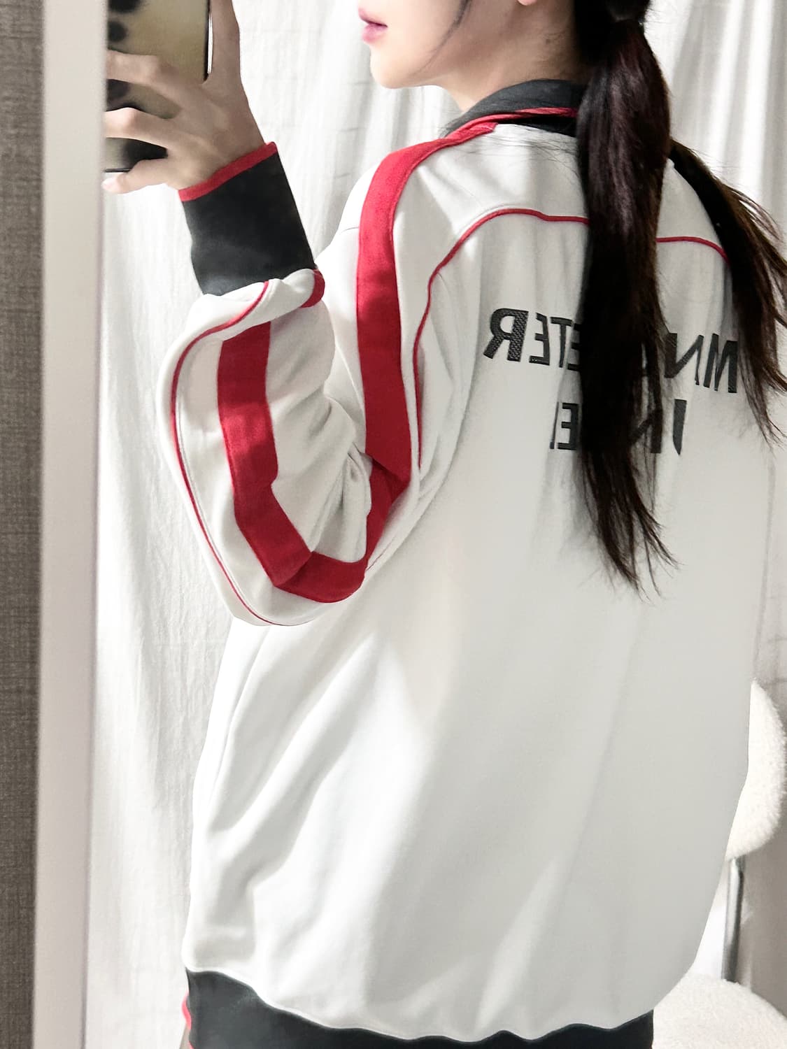 나이키 스우시 맨유 화이트 져지 상품이미지2