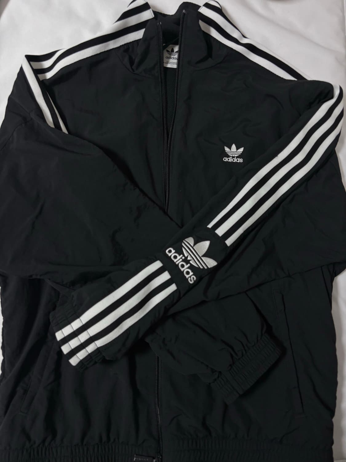 아디다스 락업 트랙탑 W 블랙 - L 상품이미지1