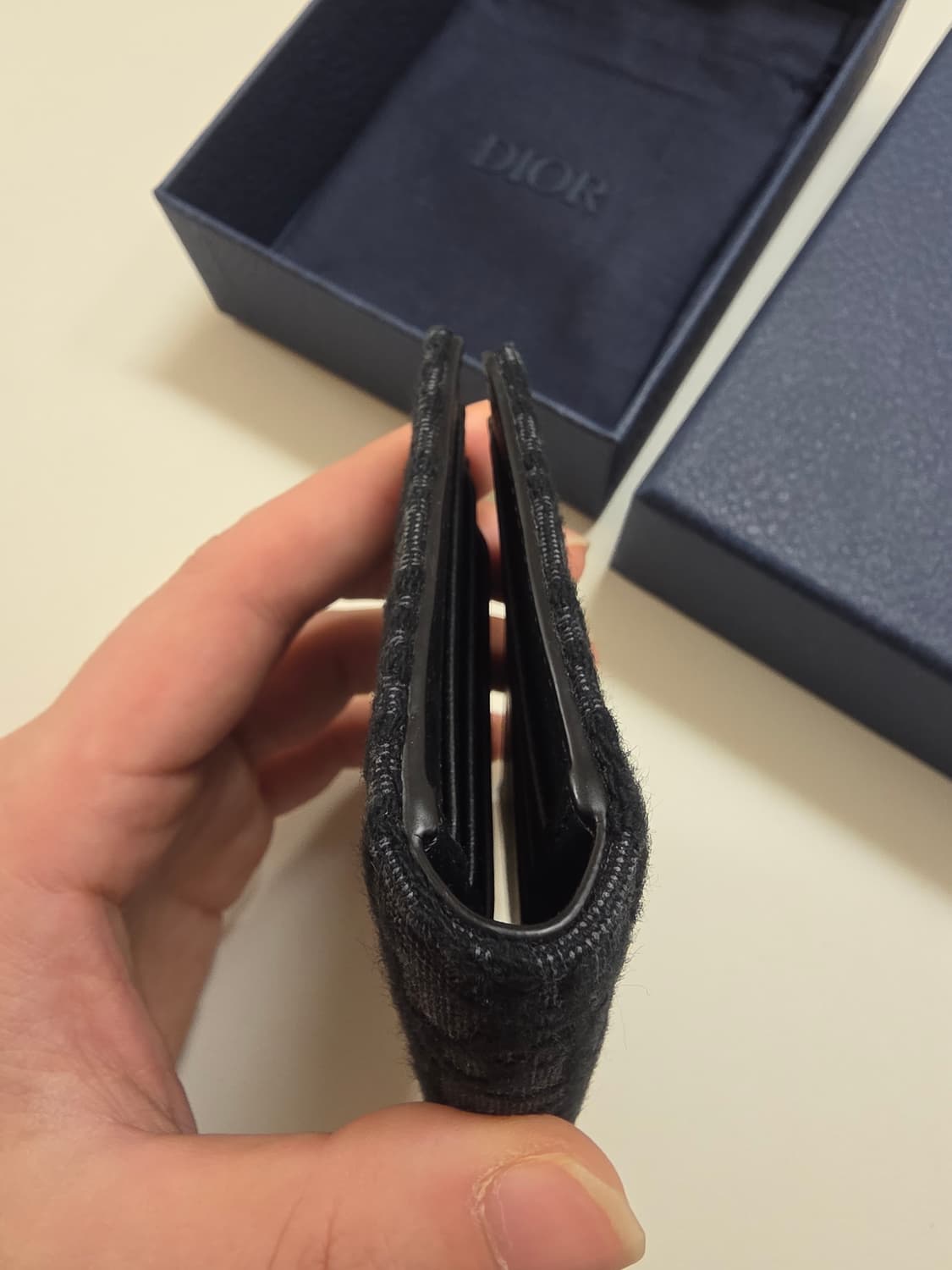 [저번달구매] 디올 오블리크 카드 홀더 오거나이저 지갑 상품이미지6