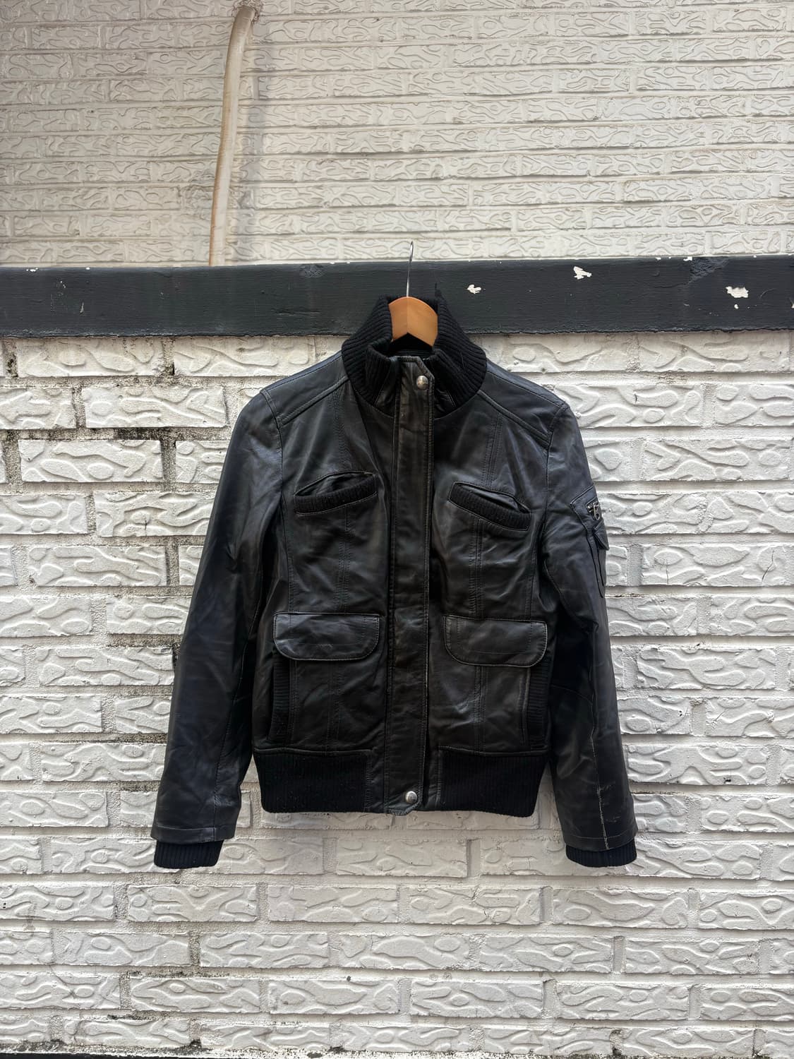 빈티지 가죽자켓 상품이미지1