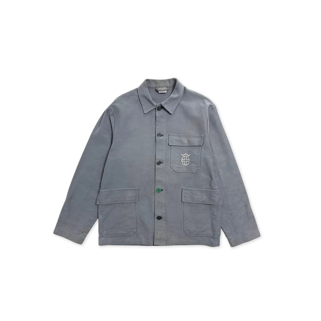 Uvex 프렌치 빈티지 버튼 리페어 워크자켓  상품이미지1