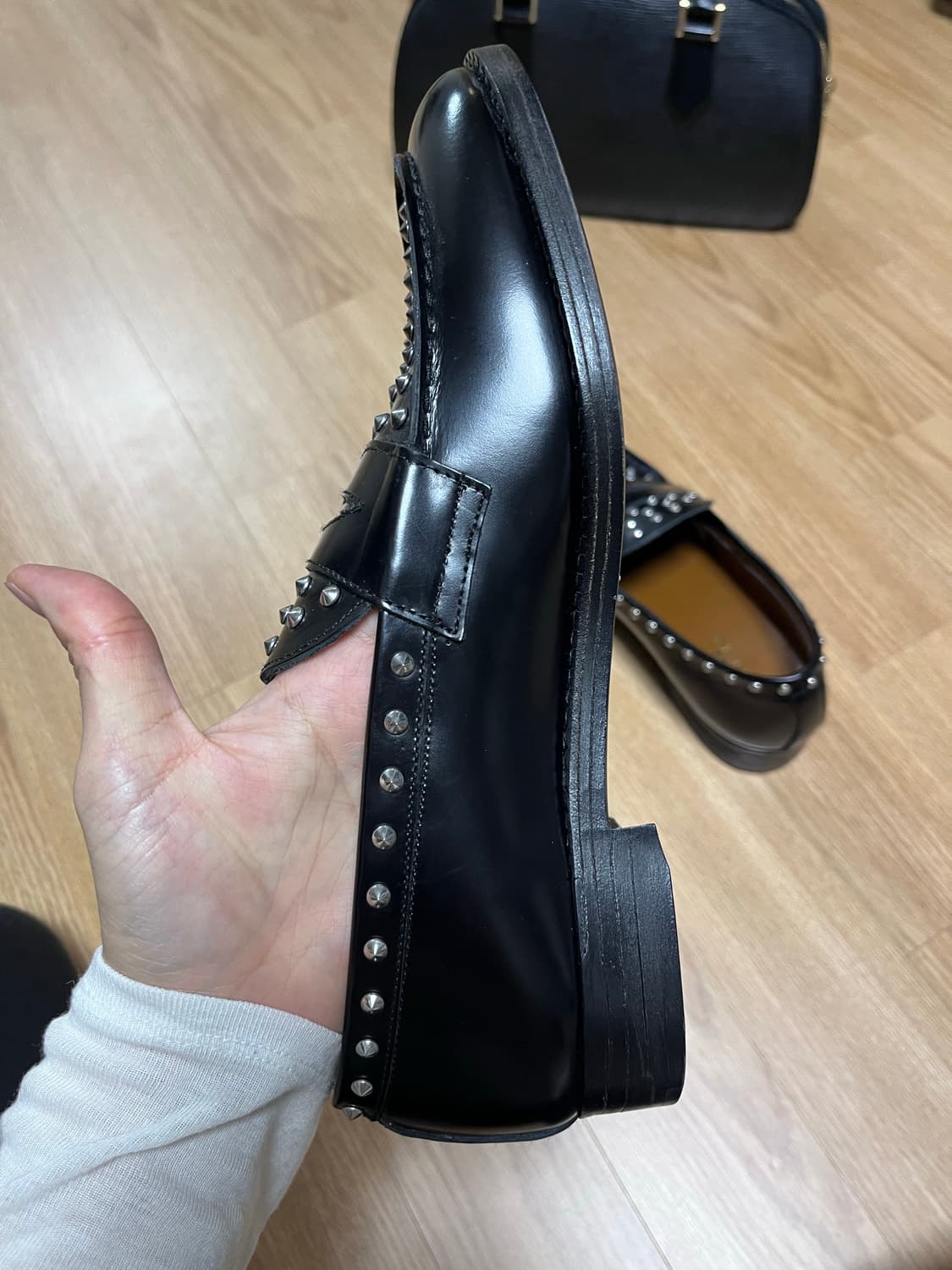 준야와타나베 스터드 로퍼 8사이즈 새상품 상품이미지4