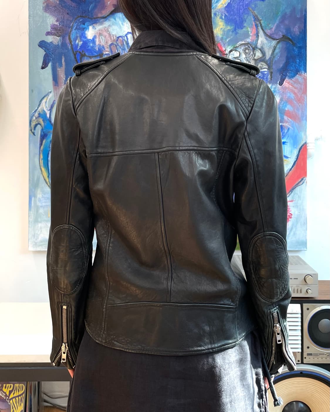 [38] 이자벨마랑 레더 자켓 상품이미지3