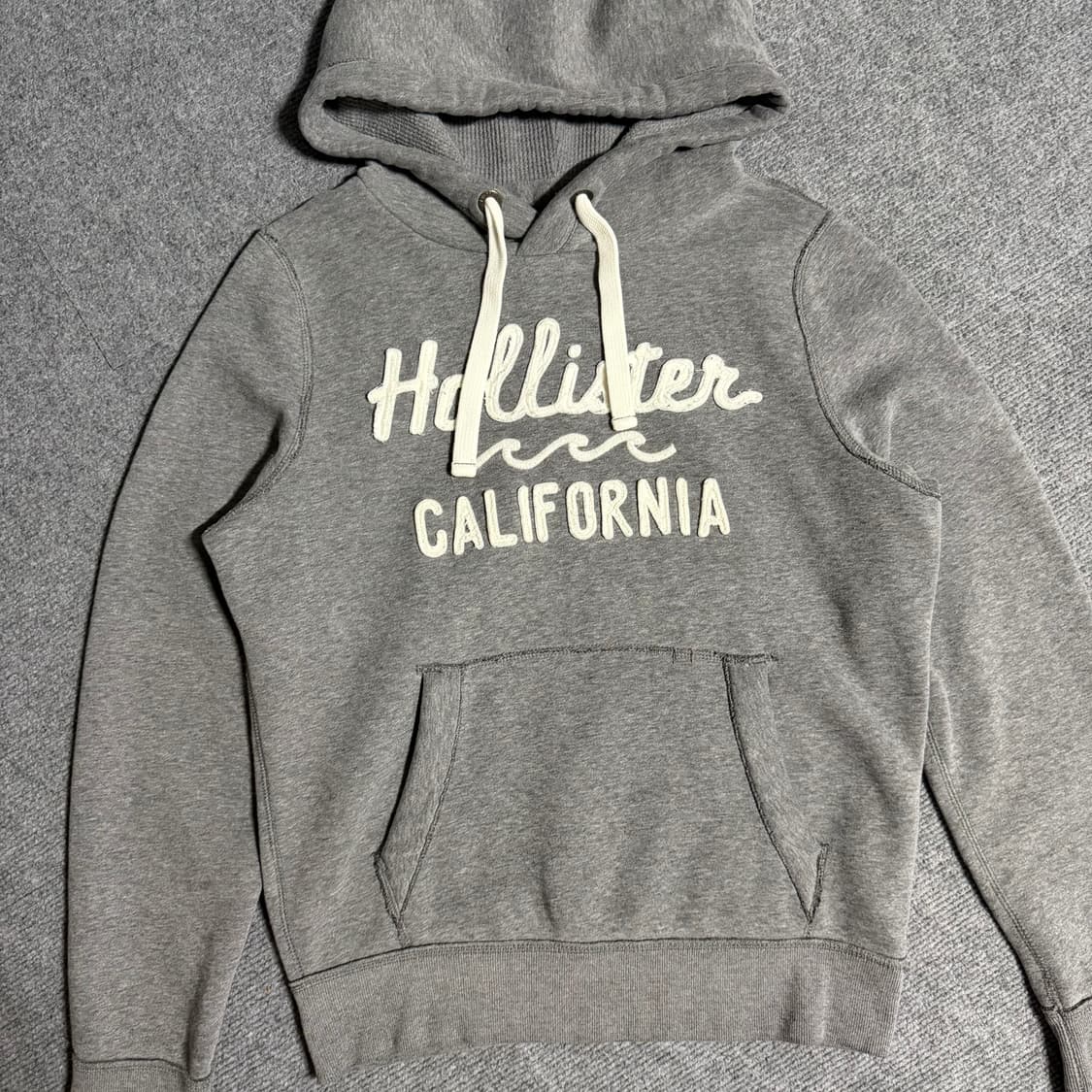 홀리스터 그레이 후드티 m 상품이미지2