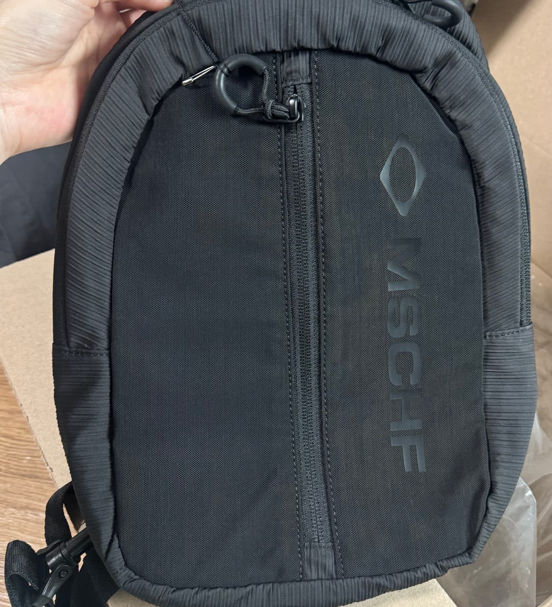 미스치프 투웨이 메쉬 슬링백 블랙 상품이미지6