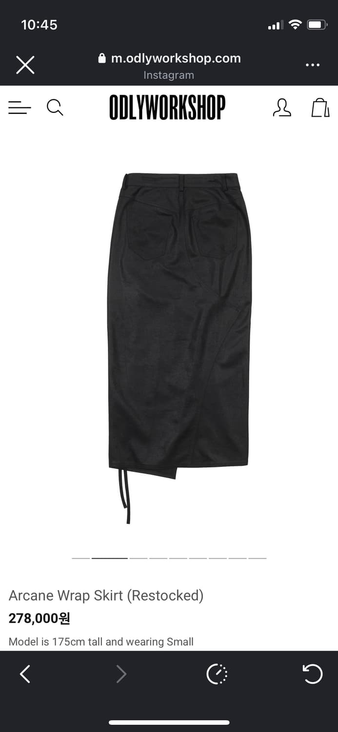 오들리워크샵 스커트/현재 못구하는 상품 상품이미지2