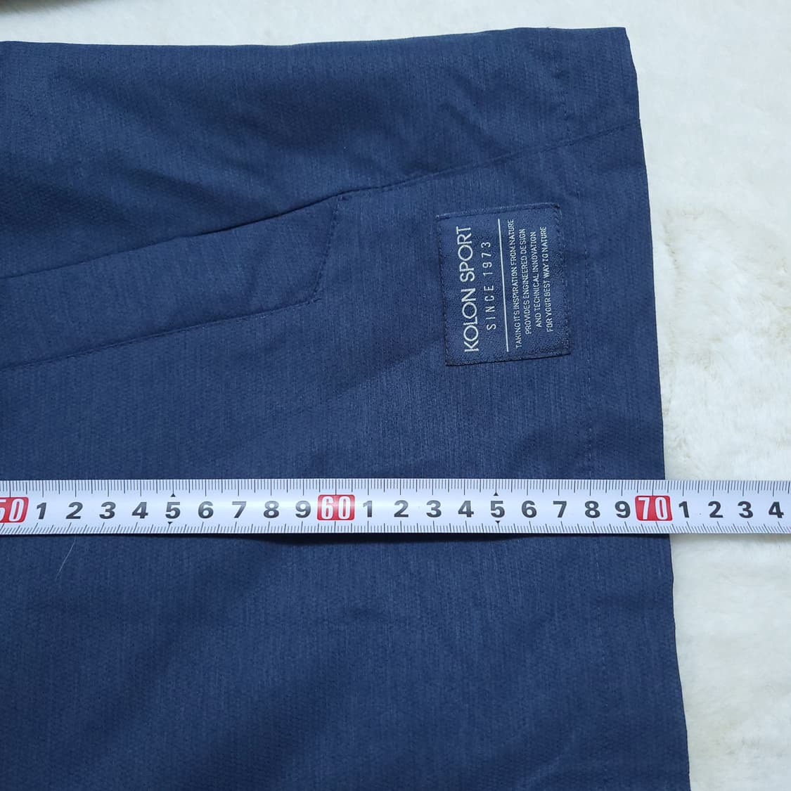 코오롱 남성 바람막이점퍼 95 0313 뽀샤샤 상품이미지5