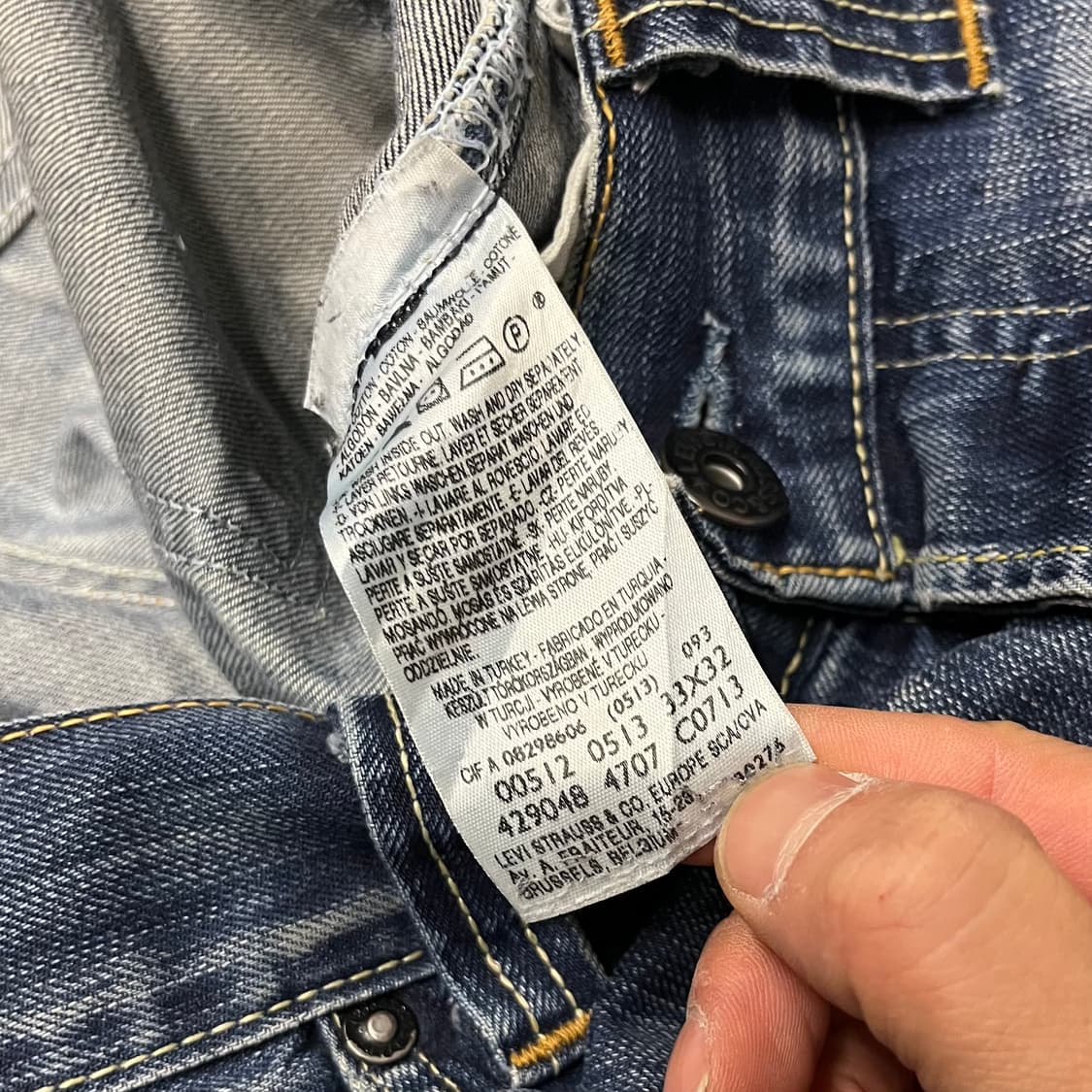 00s 리바이스512 슬림 부츠컷 (33“) 상품이미지6