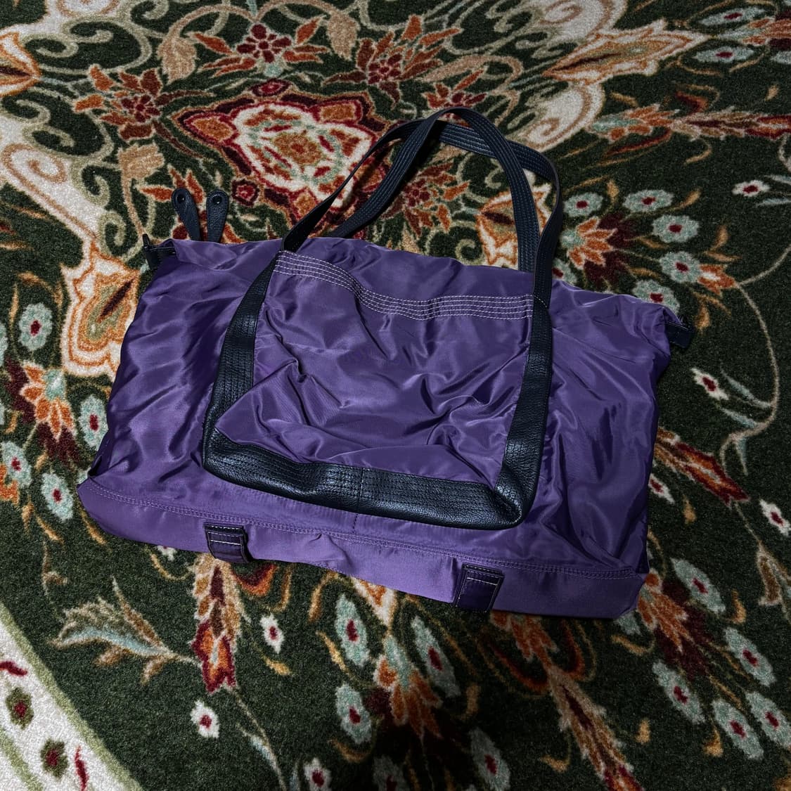 Y'saccs Leather Trimming 2-Way Bag 상품이미지3