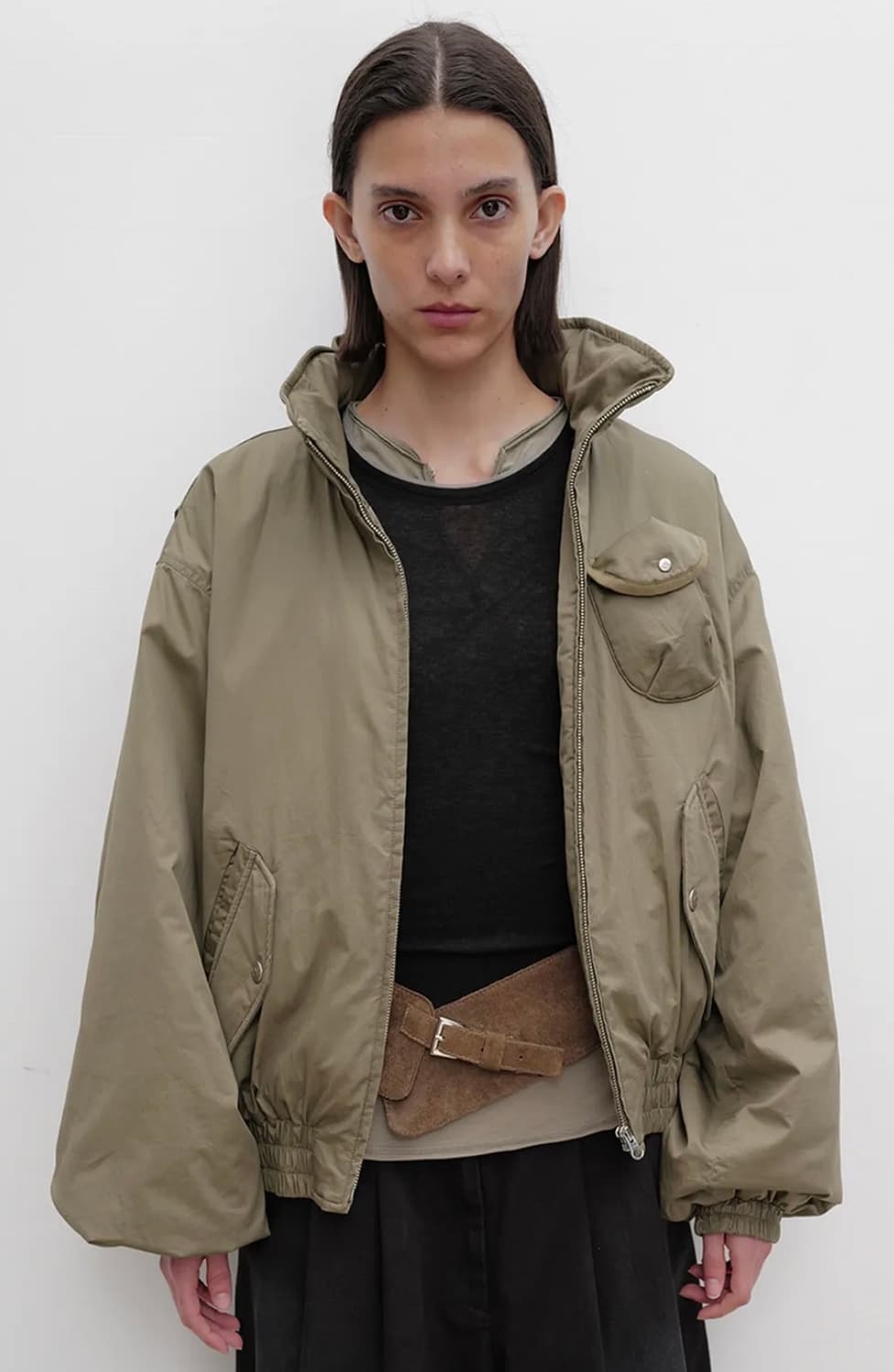 (예약중)오픈와이와이 코튼 카고 봄버 M 상품이미지1