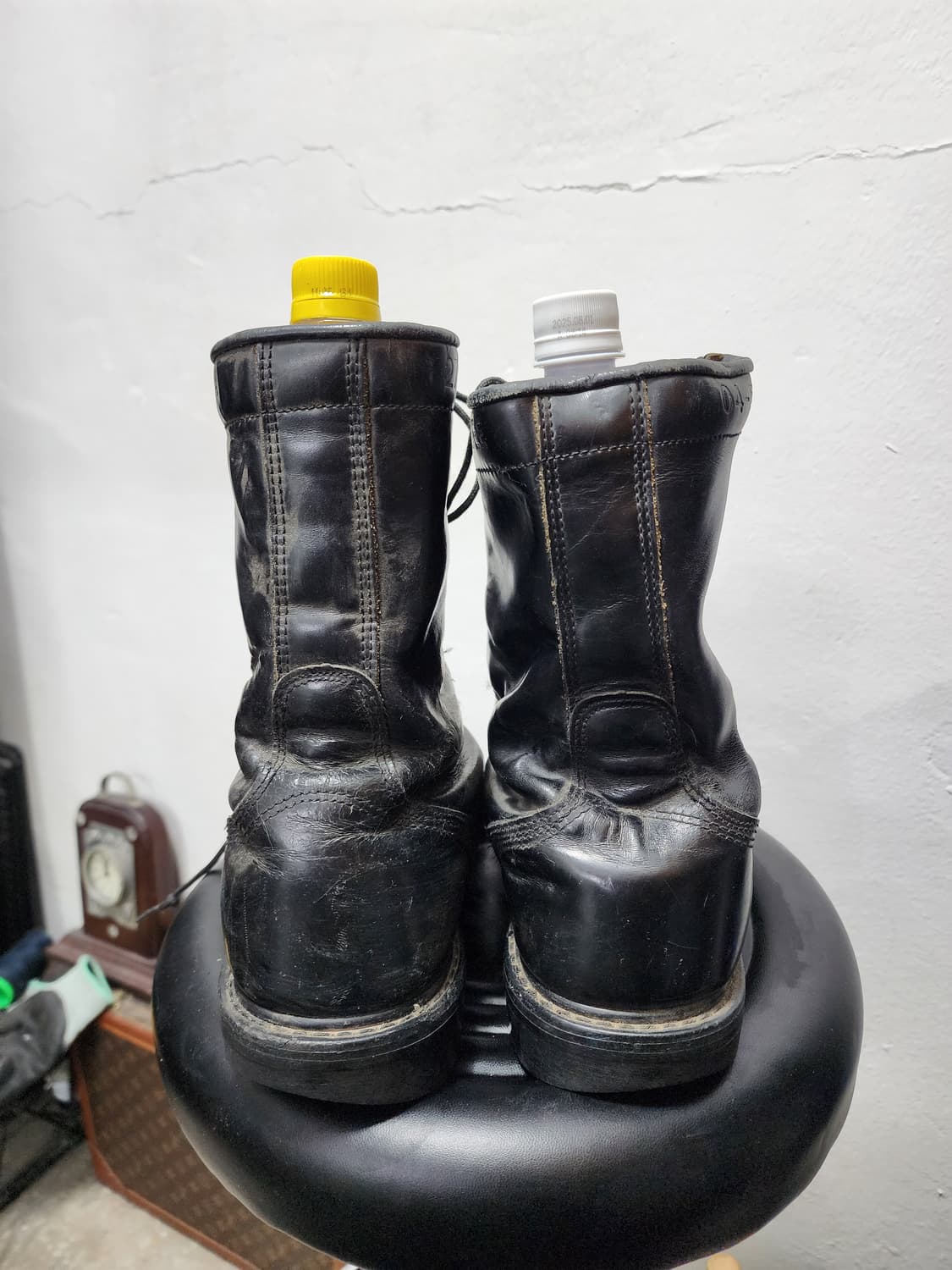 리얼레더 00s 밀리터리 군용 전투화 상품이미지4