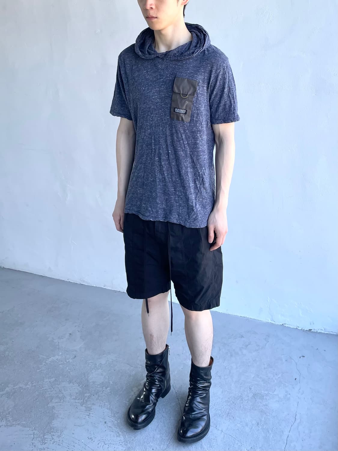 언더커버 숏슬리브 후드 티셔츠 상품이미지2