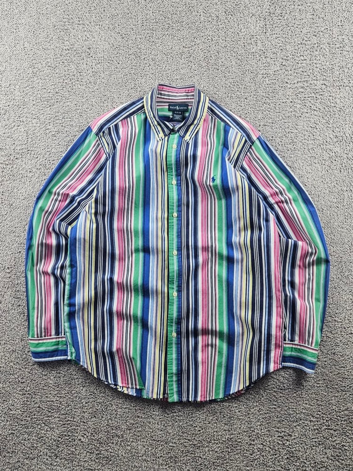 폴로랄프로렌 멀티컬러 스트라이프 패턴 셔츠 ( XL ) / 11027 상품이미지1
