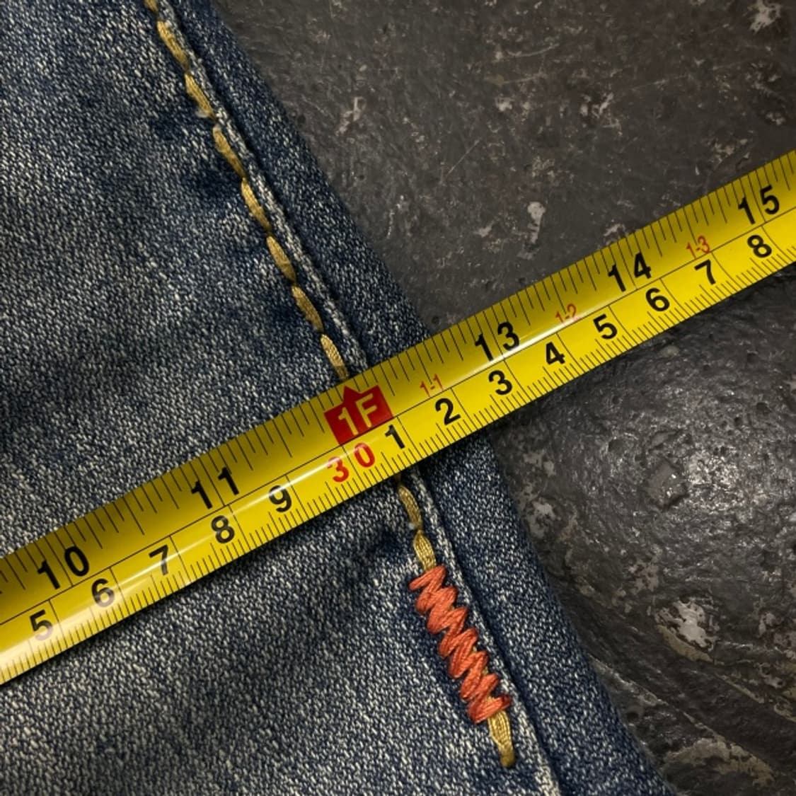 32 트루릴리젼 조이 수퍼 티 부츠컷 데님팬츠 상품이미지7