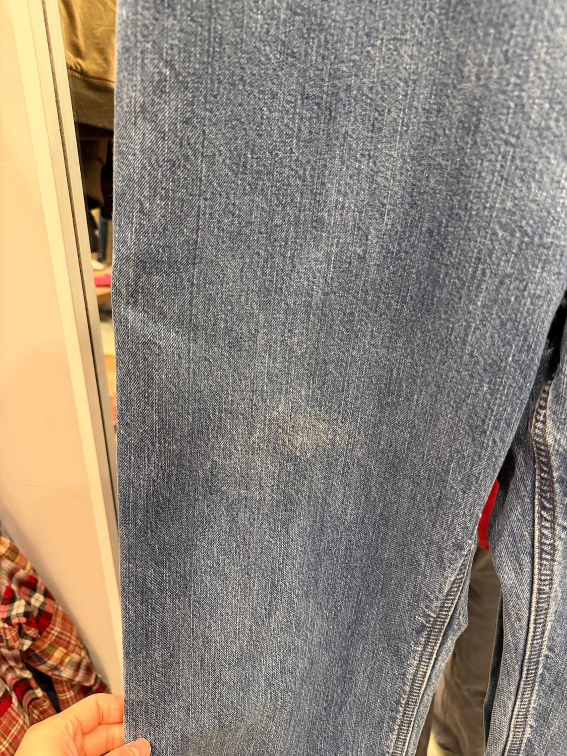 00s Carhartt 칼하트 플란넬 데님 팬츠 (33inch) 상품이미지8