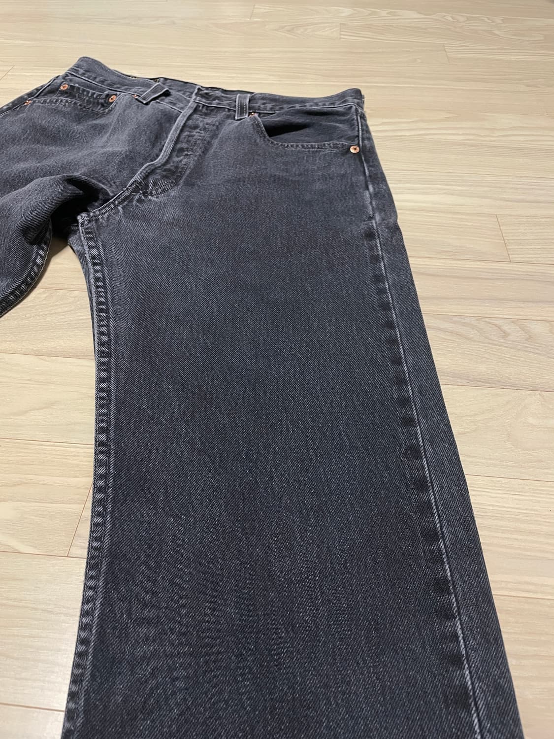 90s 빈티지 리바이스 501 블랙  상품이미지2