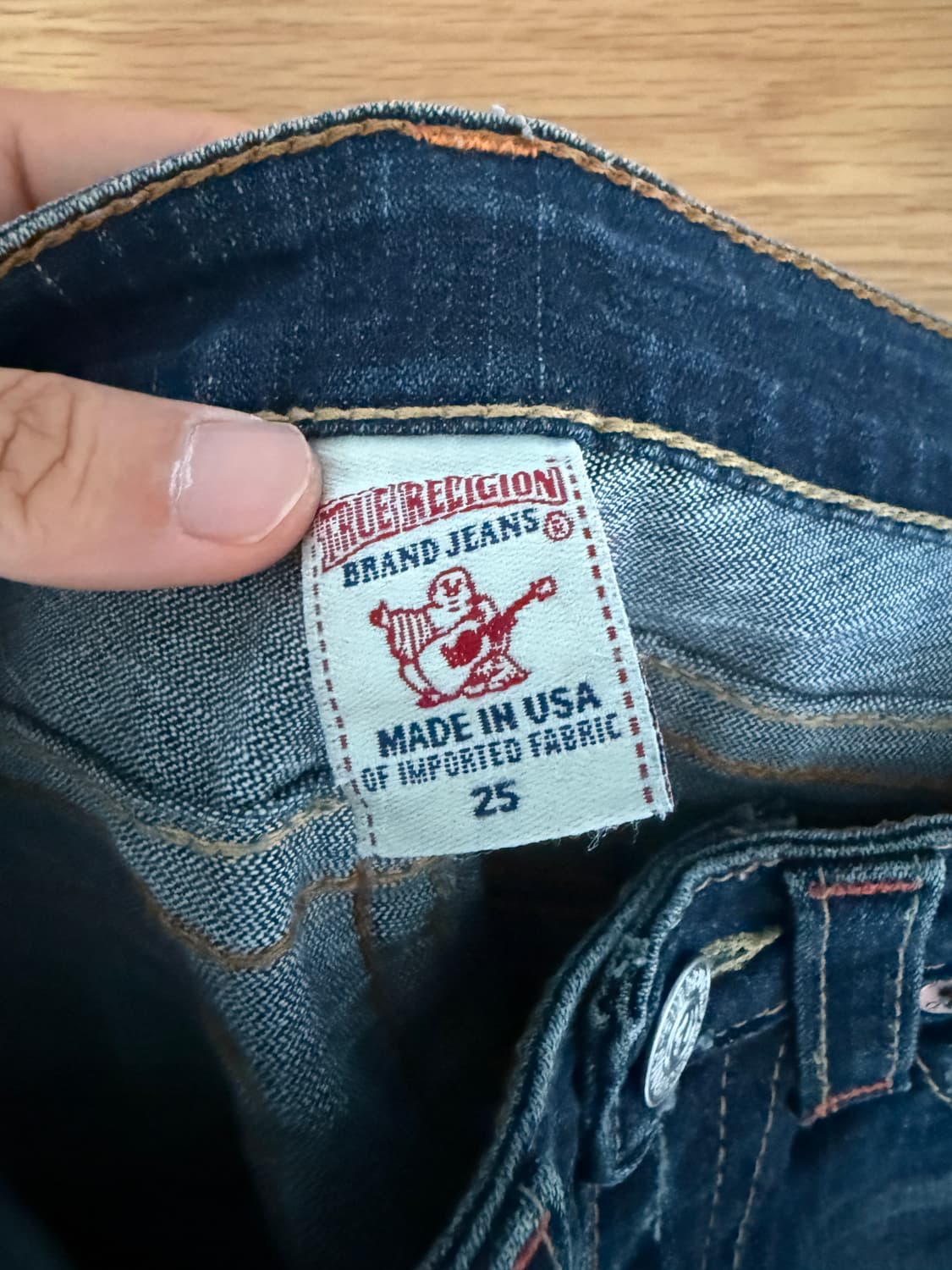 트루릴리젼(TRUE RELIGION) 데님 팬츠 부츠컷(U.S.A) 상품이미지9