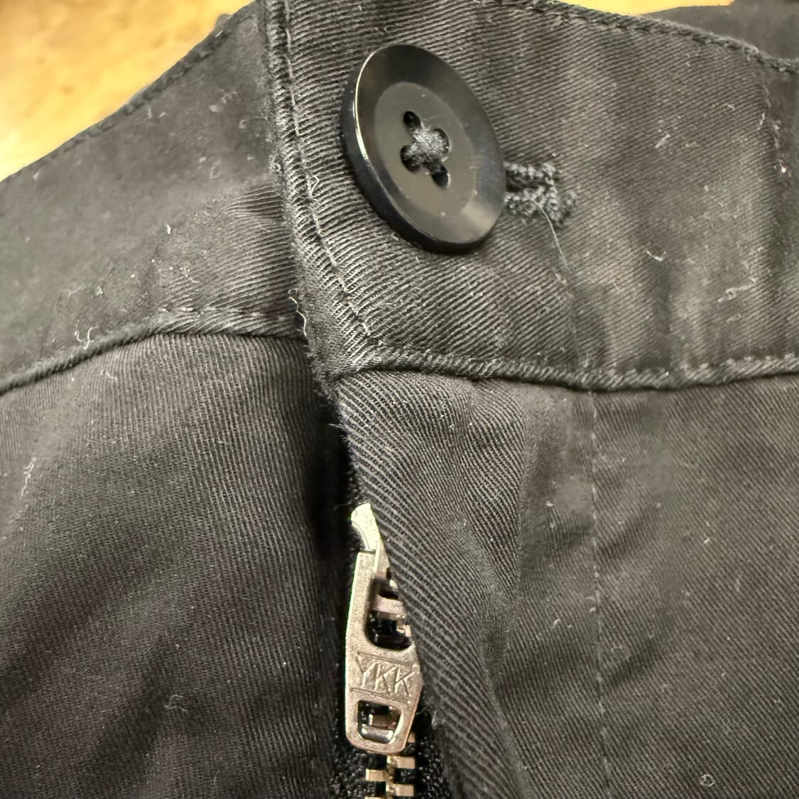 [정품/S] y-3 블랙 면바지 스티치 포인트 b16 상품이미지6