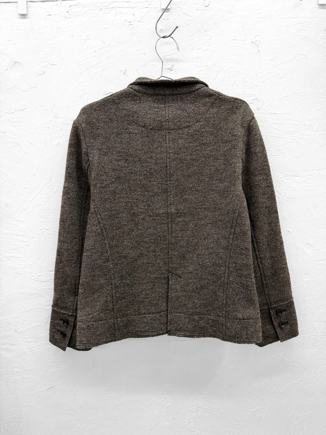 off du tee 커브 버튼 울 자켓 상품이미지4