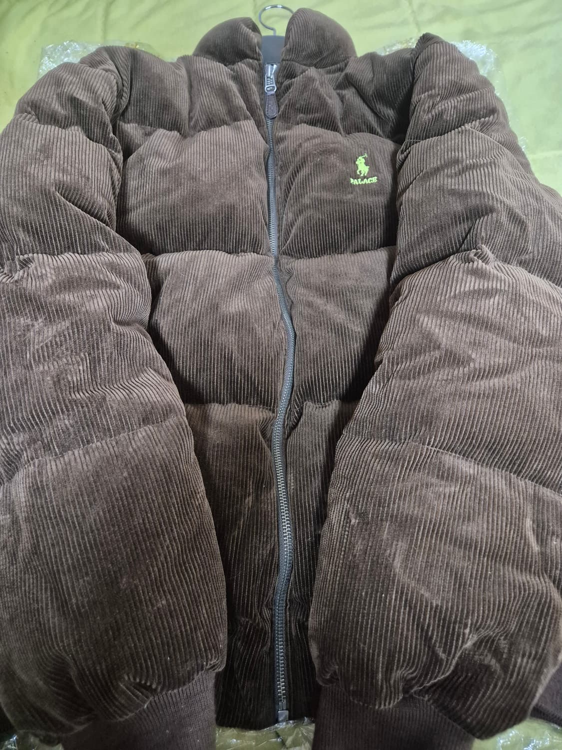 팔라스 폴로 랄프로렌 코듀로이 패딩 브라운 상품이미지2