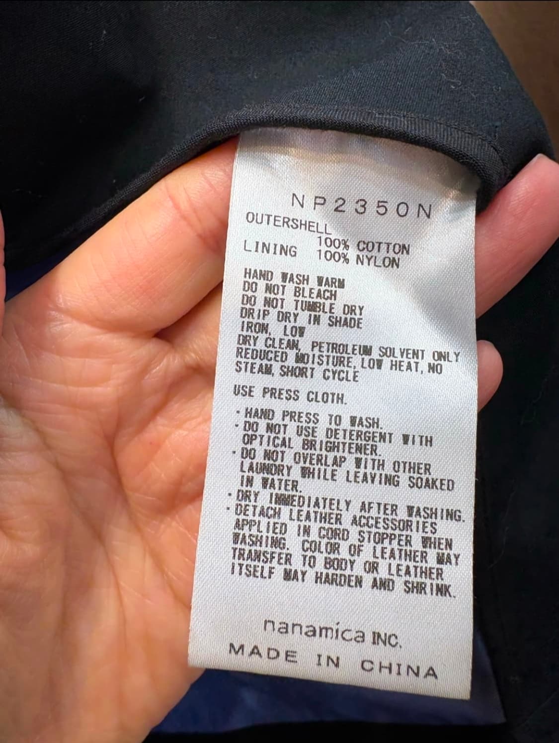 노스페이스퍼플라벨 by 나나미카 코트 L 상품이미지5