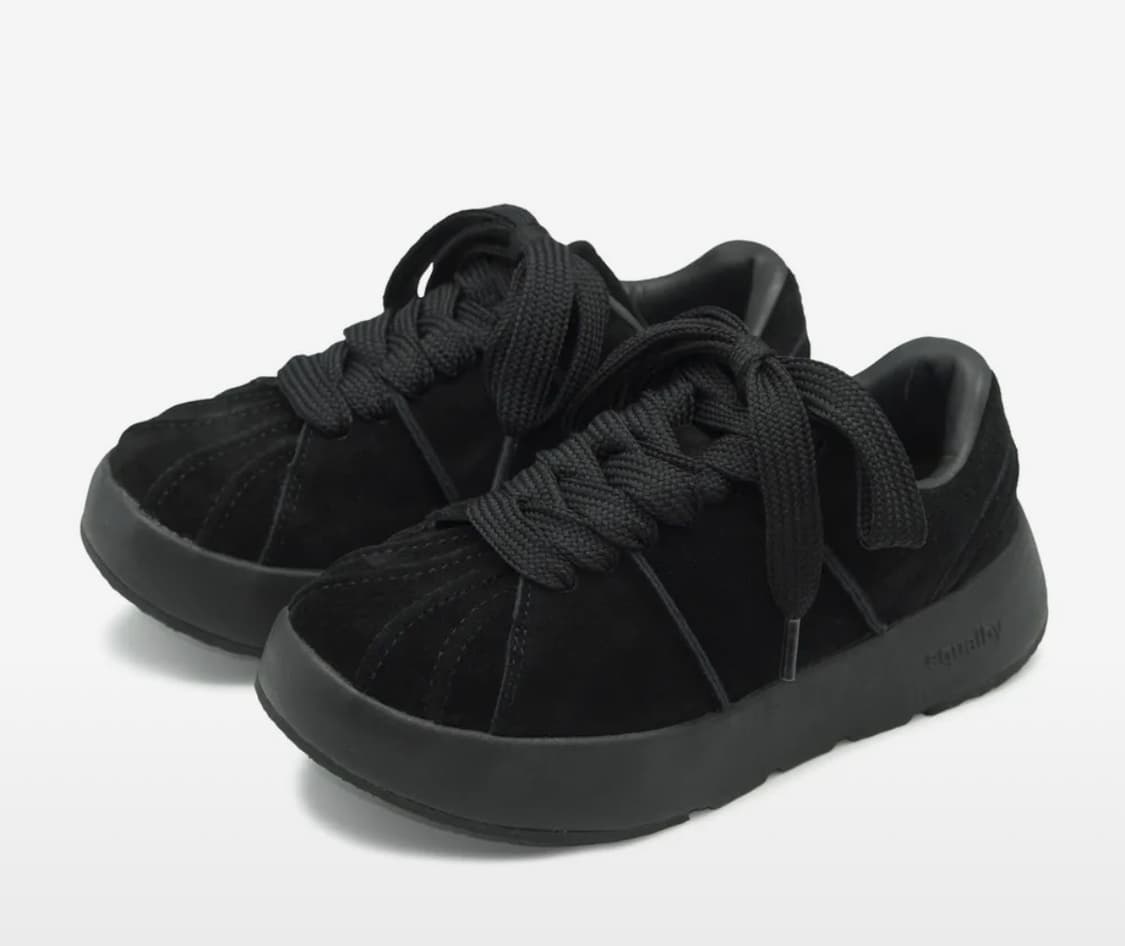 무신사 이퀄비 마들렌 블랙 운동화통굽 에이블리빈티지크림쉬인지그재그 상품이미지1