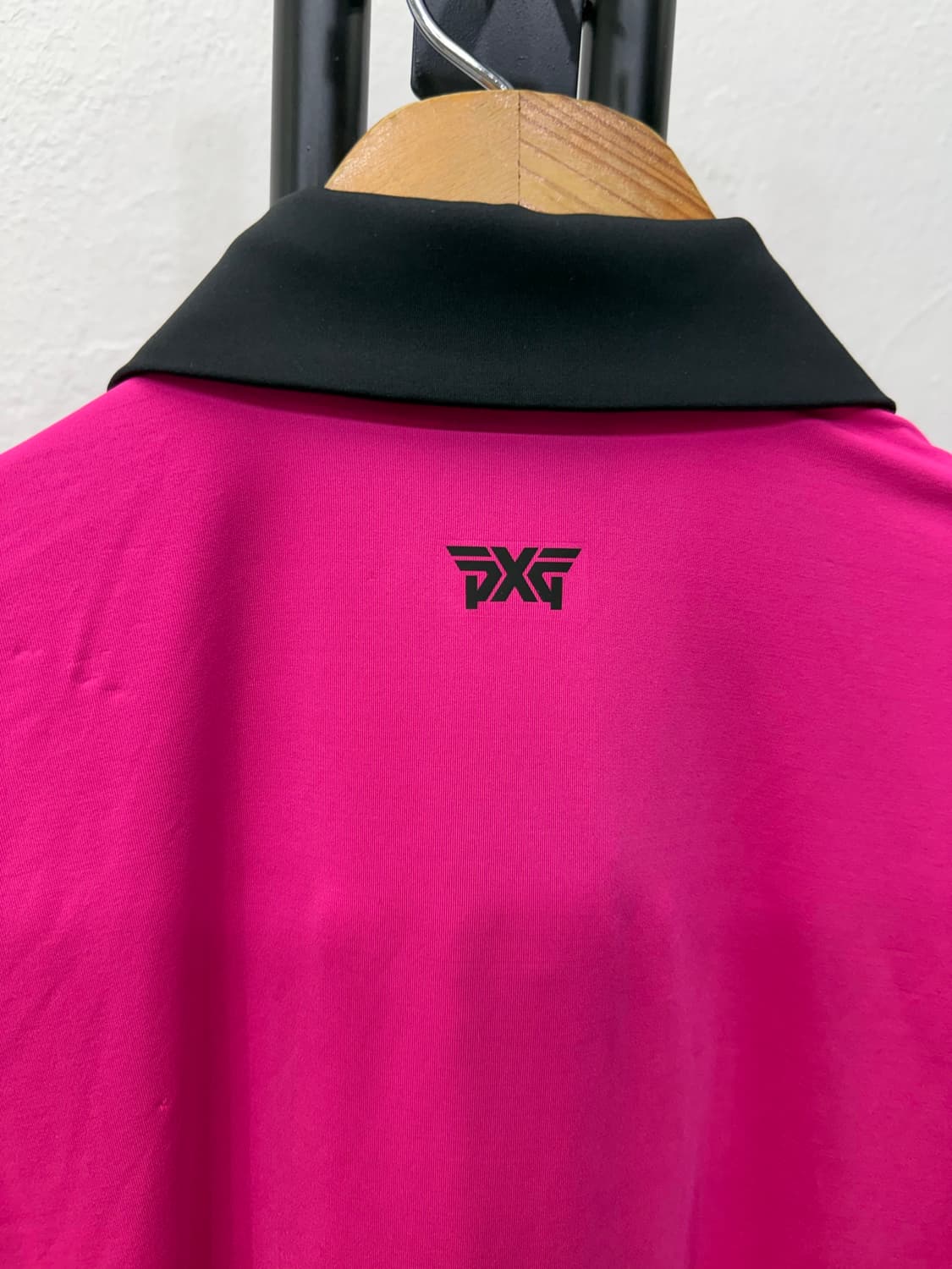 정품) PXG 피엑스지 여성 핑크 골프웨어 반팔 카라티 S 상품이미지6