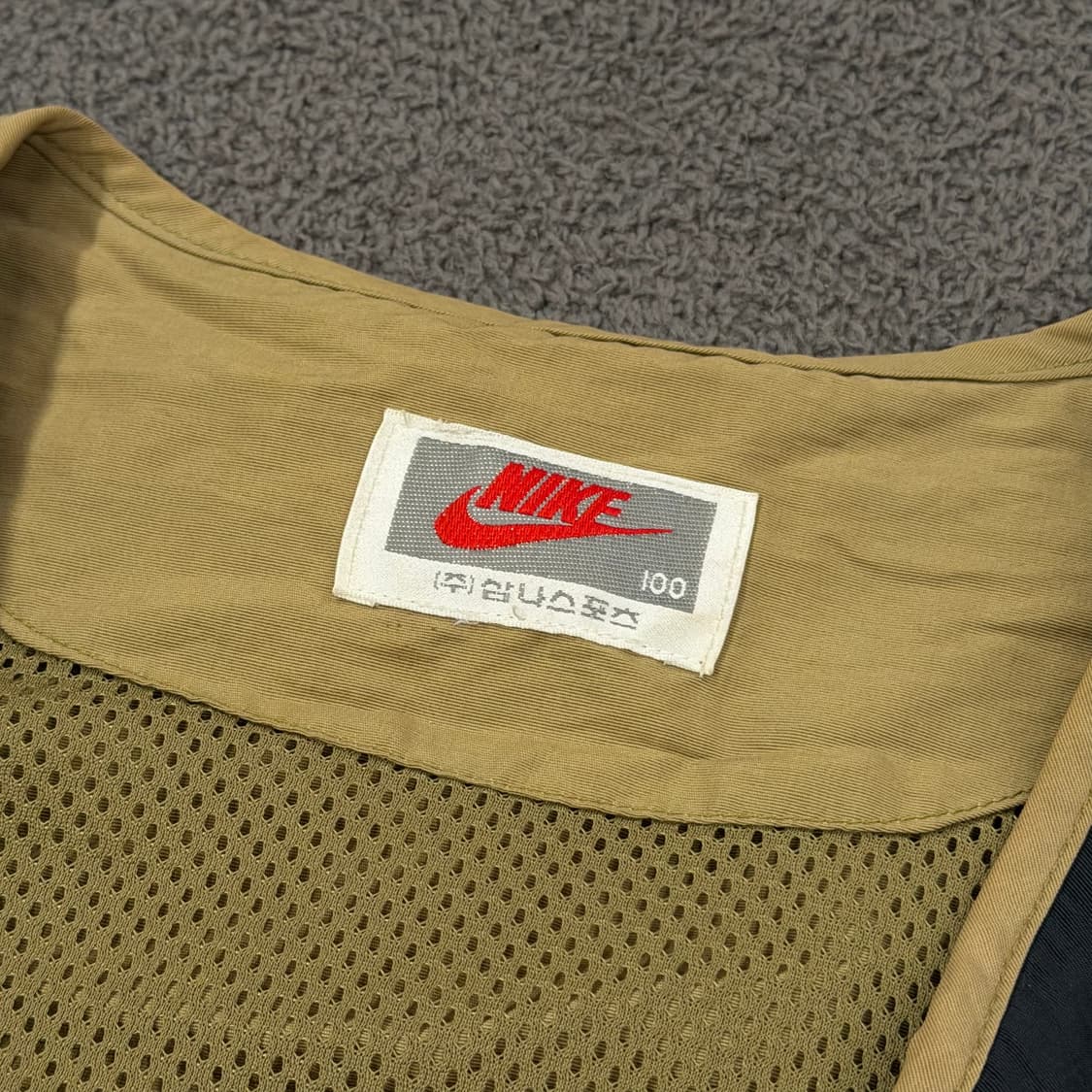 [정품/100] 90s 나이키 삼나 멀티포켓 탄창 조끼 베스트 자켓 상품이미지4