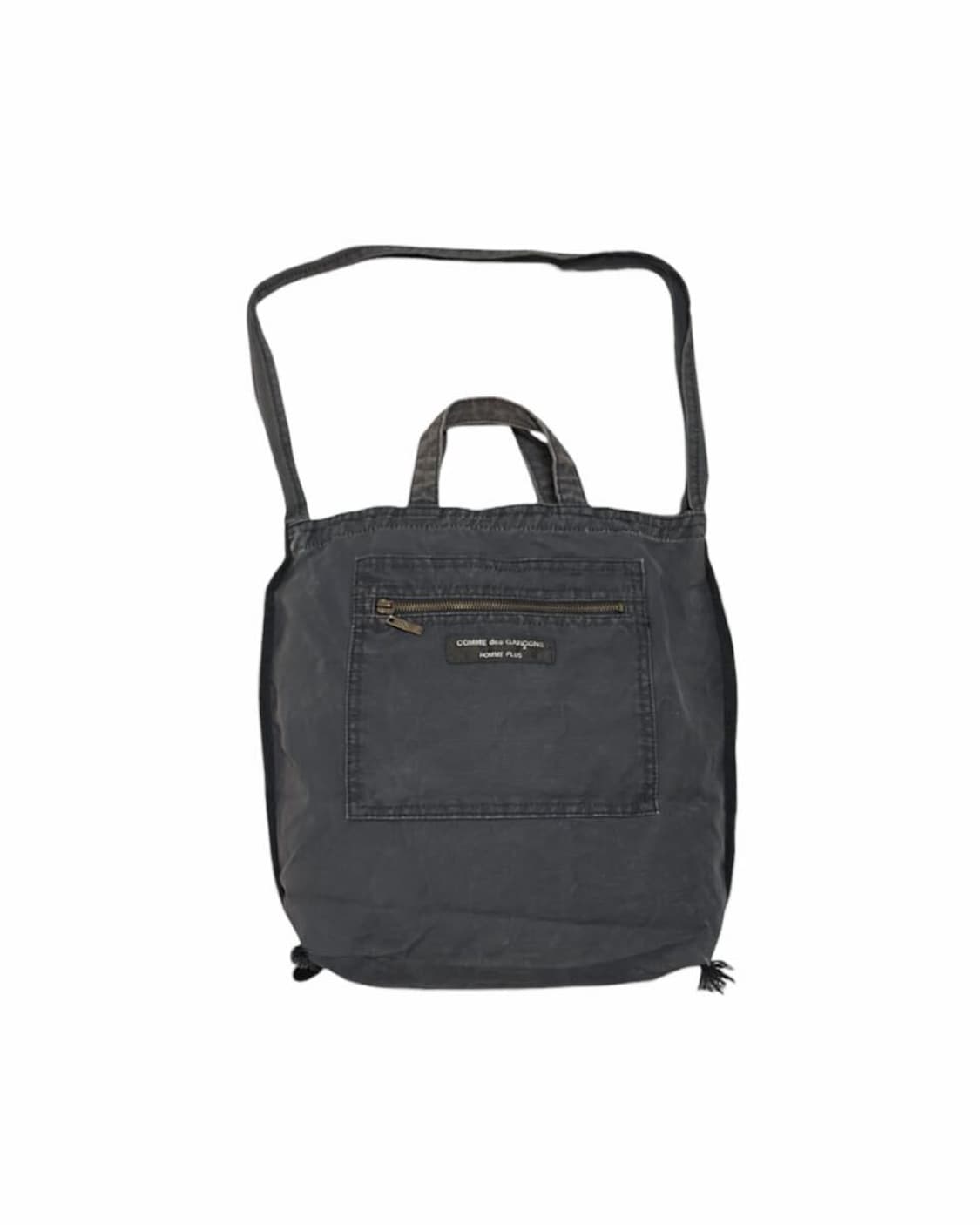 꼼데가르송 옴므 플러스 90s 아카이브 캔버스 숄더백 상품이미지2