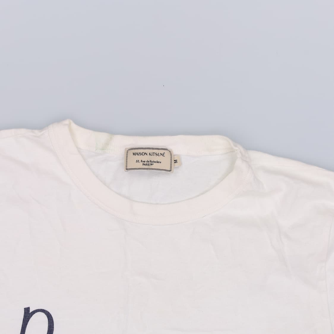 M 메종키츠네 파리지엥 반팔티 0424H1 상품이미지3