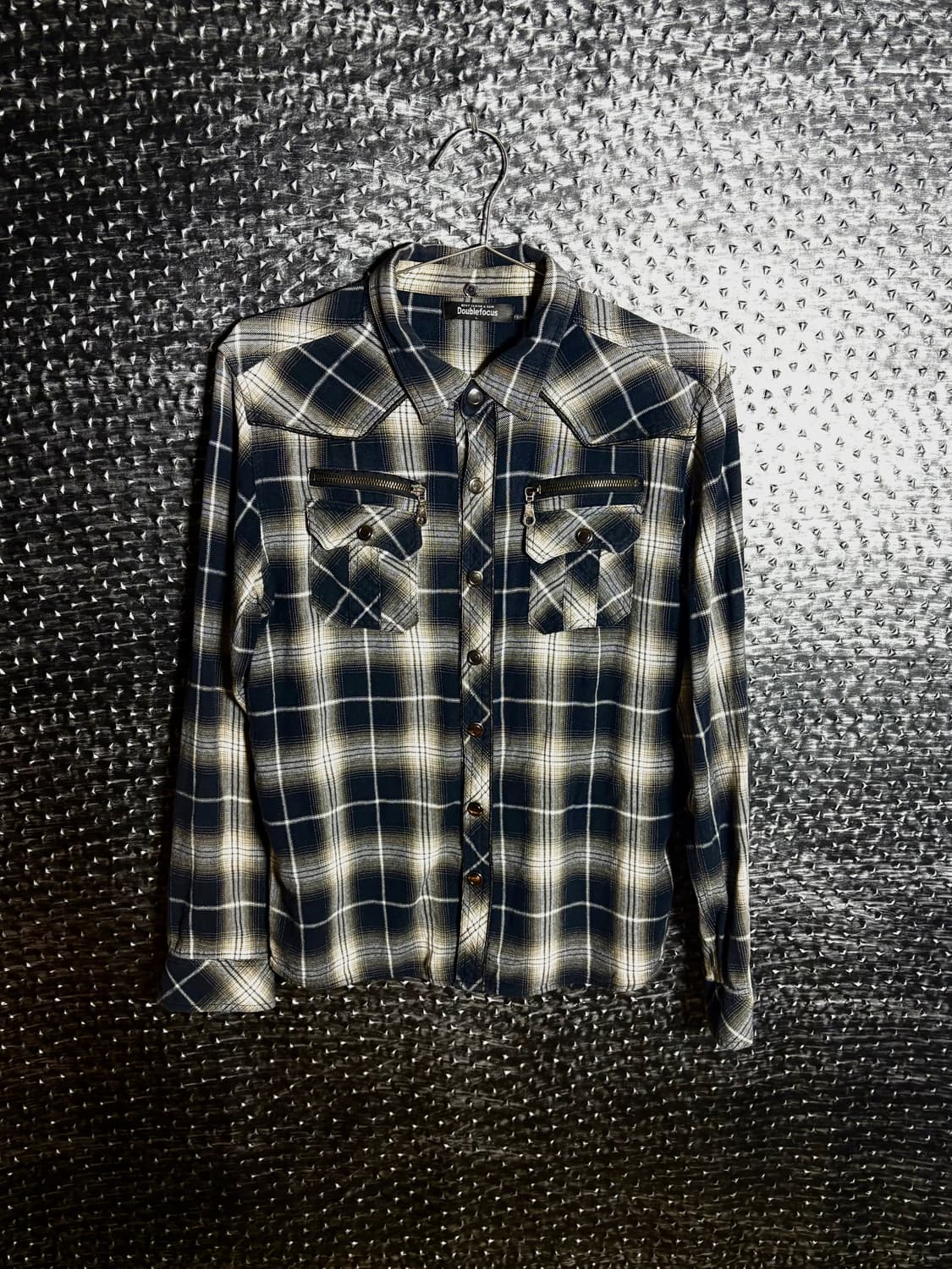 Doublefocus 플란넬 체크셔츠 상품이미지1