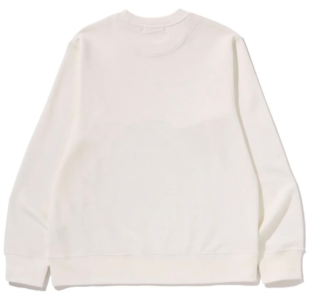 베이프 원 포인트 레귤러 핏 크루넥 맨투맨 상품이미지2