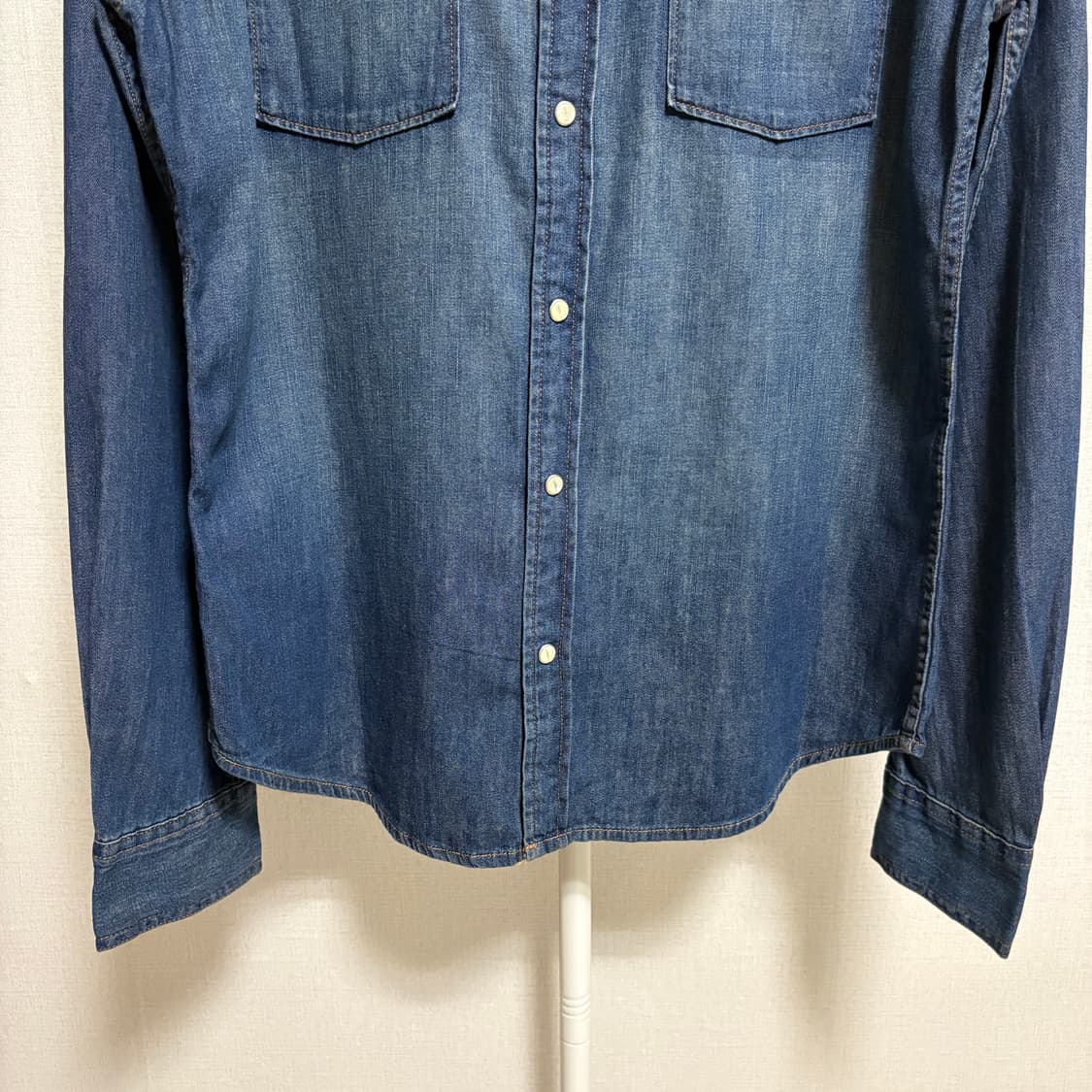 리바이스 웨스턴 데님 셔츠 / 중청, M 상품이미지3