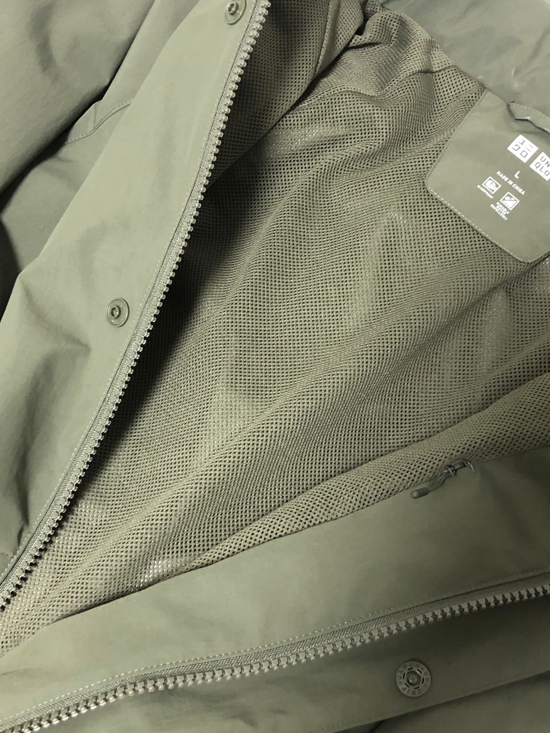 유니클로 윈드블럭스탠드블루종 상품이미지2