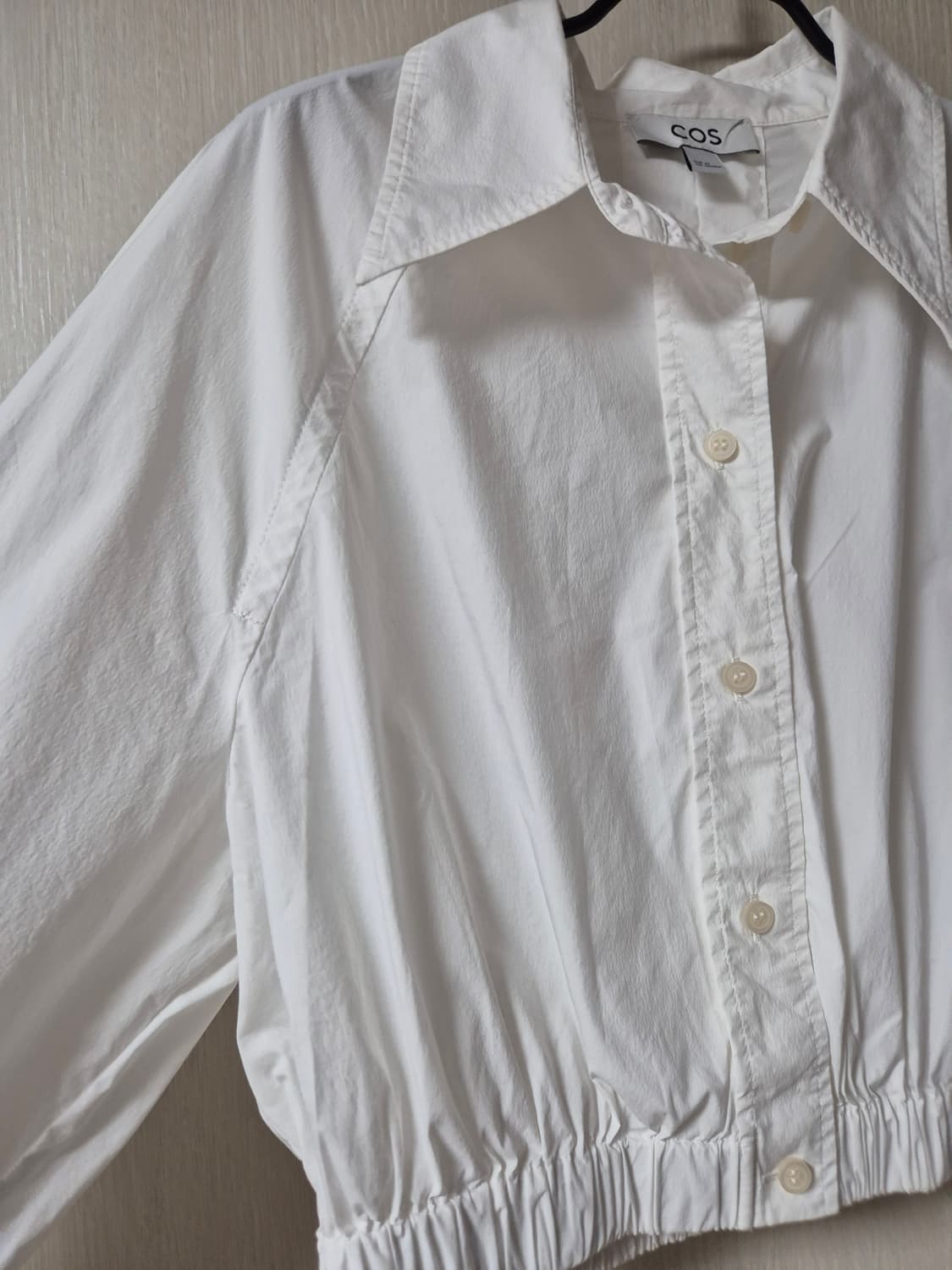 COS 코스 엘라스틱 웨이스트 셔츠 탑 34 신형 상품이미지5