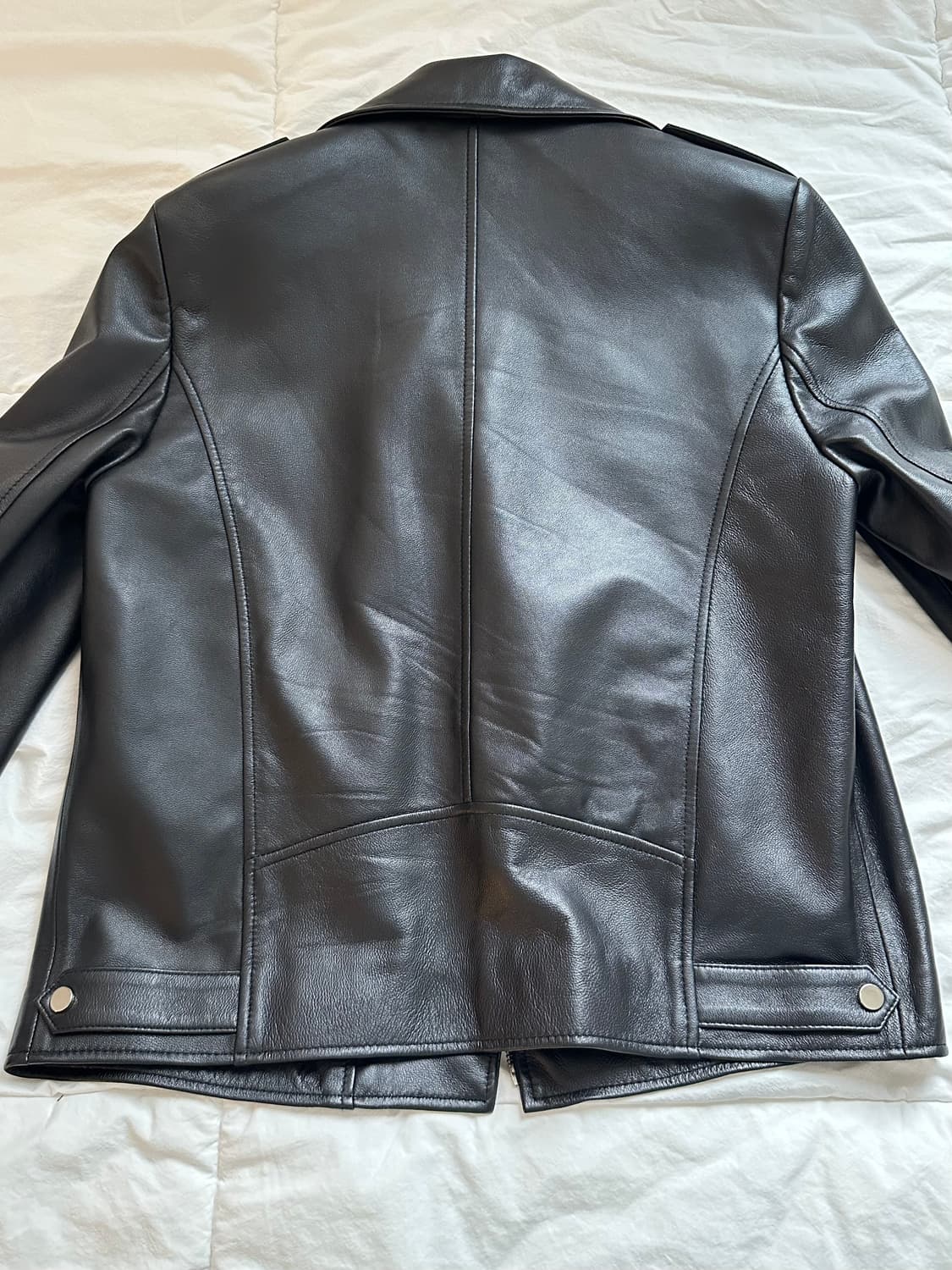 LINE 가죽 자켓 상품이미지3