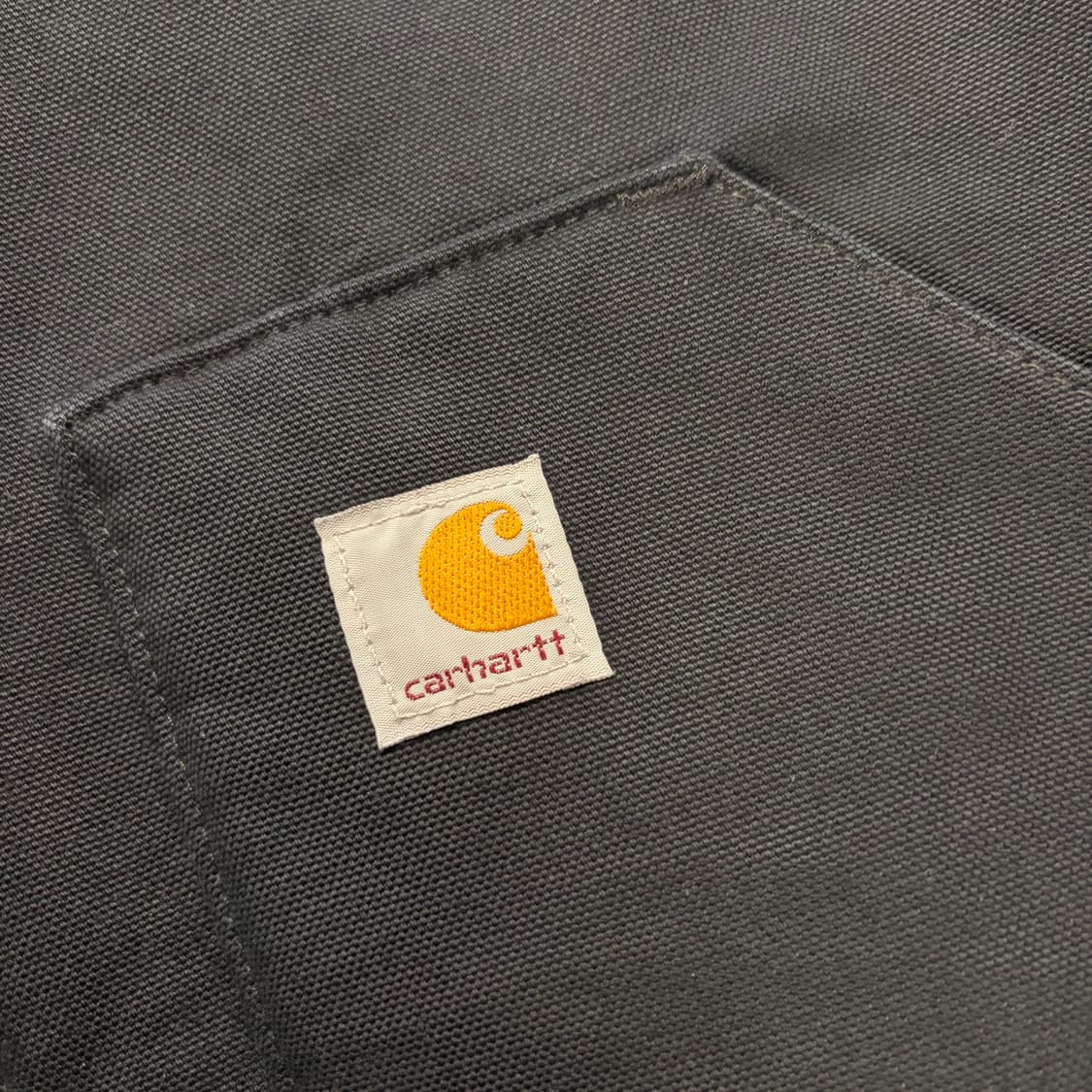 [L] 칼하트 블랙 누빔 안감 퀼팅 워크 베스트 조끼 D754 상품이미지4