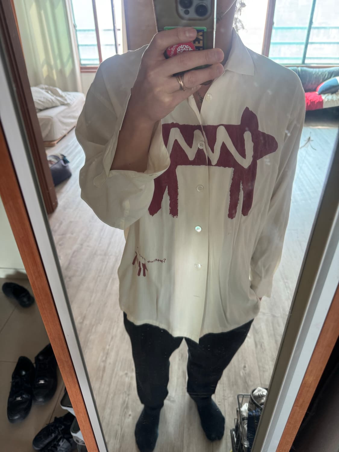 Hai 이세이미야케 빈티지 셔츠 상품이미지6