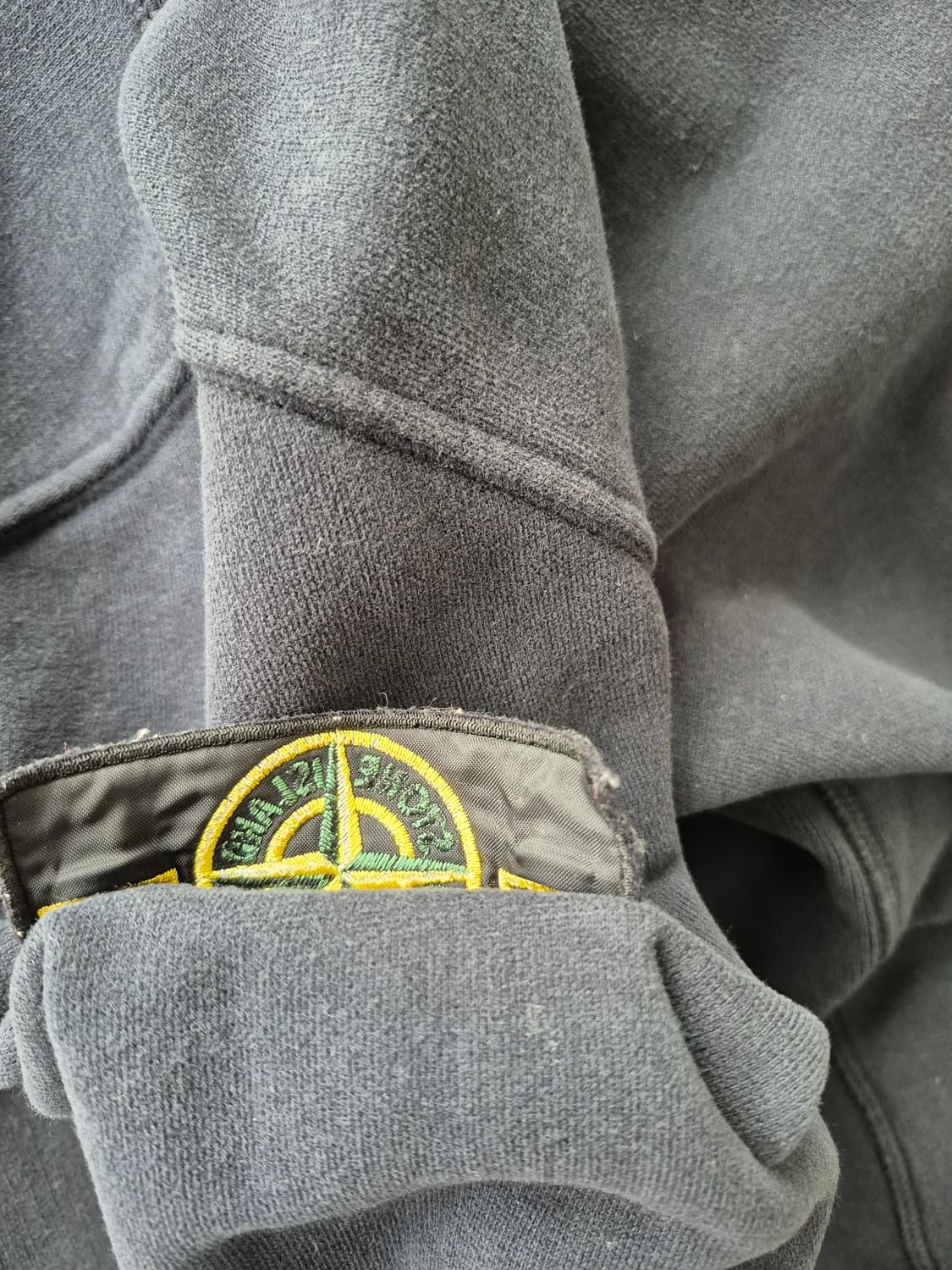 스톤아일랜드 백화점판 약기모 면집업(80K2820 상품이미지5