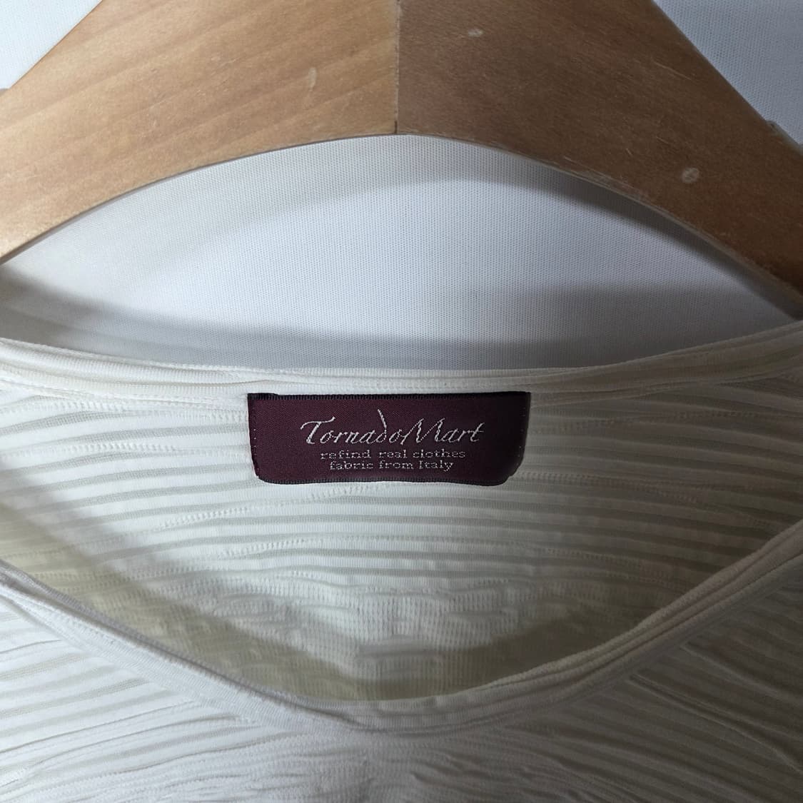 [TornadoMart] 토네이도마트 스트라이프 셔링 롱슬리브 상품이미지5