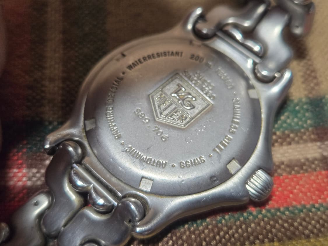 태그호이어 빈티지 피쉬본 38미리, S89-706 오토매틱 상품이미지7