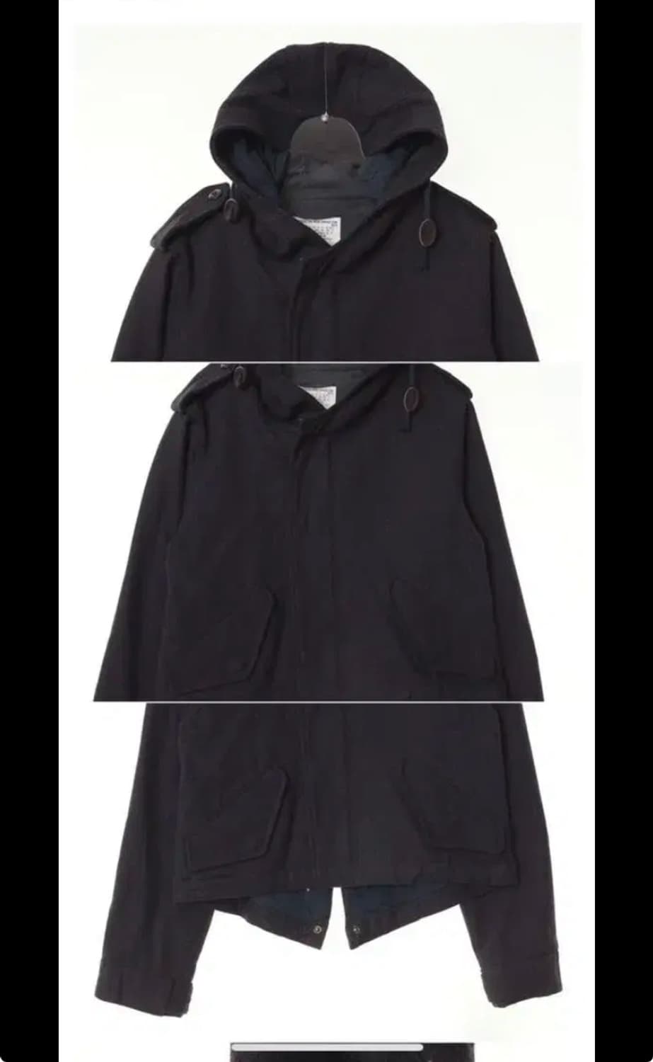 Beamsboy 숏 울코트 상품이미지2