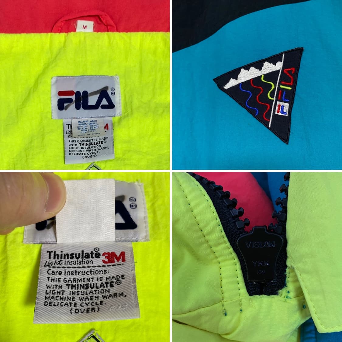 1992년 FILA SNOW BEACH ANORAK OG 상품이미지10