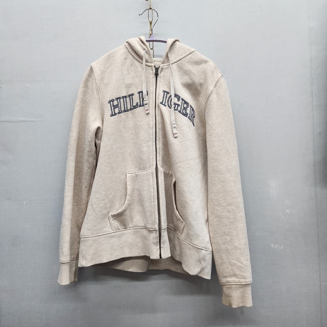 타미힐피거 빅로고 자수 후드집업 M 상품이미지1