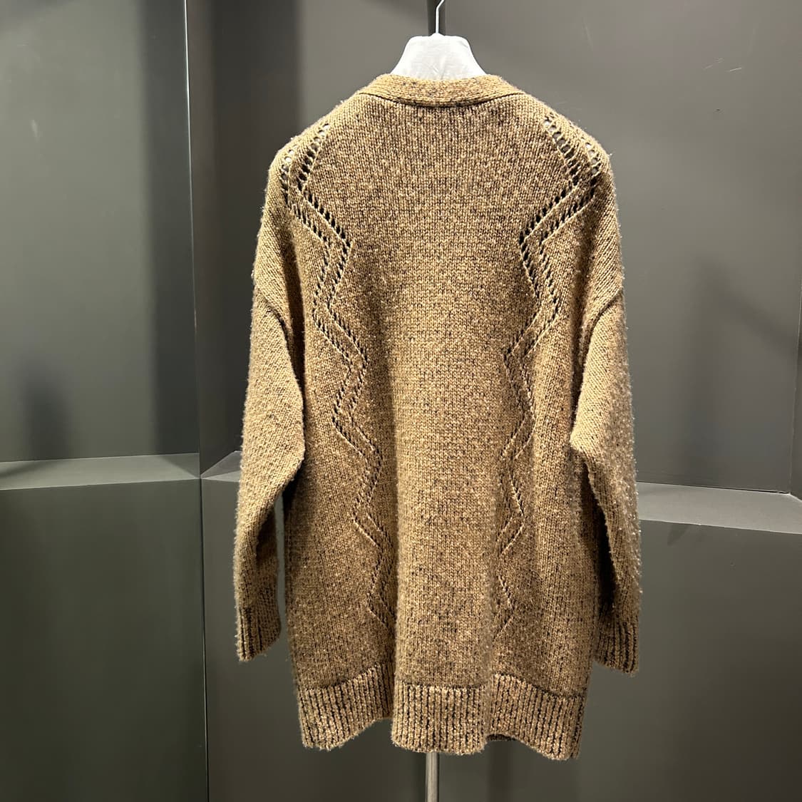 샤넬 런웨이 캐시미어 크로셰 가디건 상품이미지9