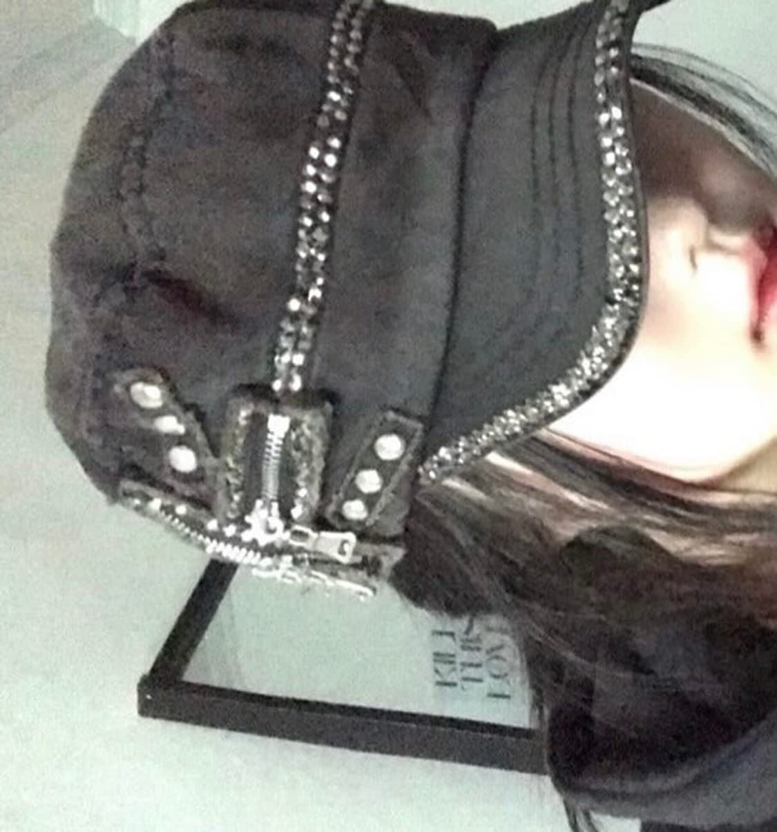 빈티지 큐빅 펑크 캡 모자 상품이미지1
