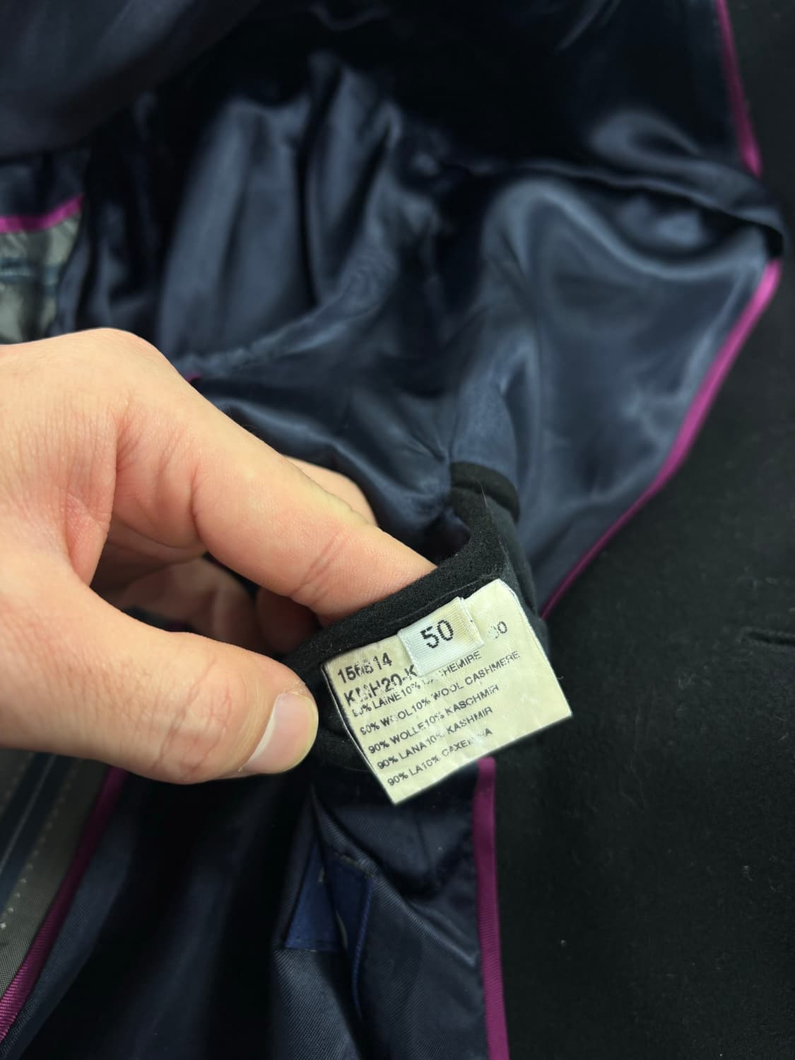 Kenzo Homme Wool Cashmere Coat    상품이미지6