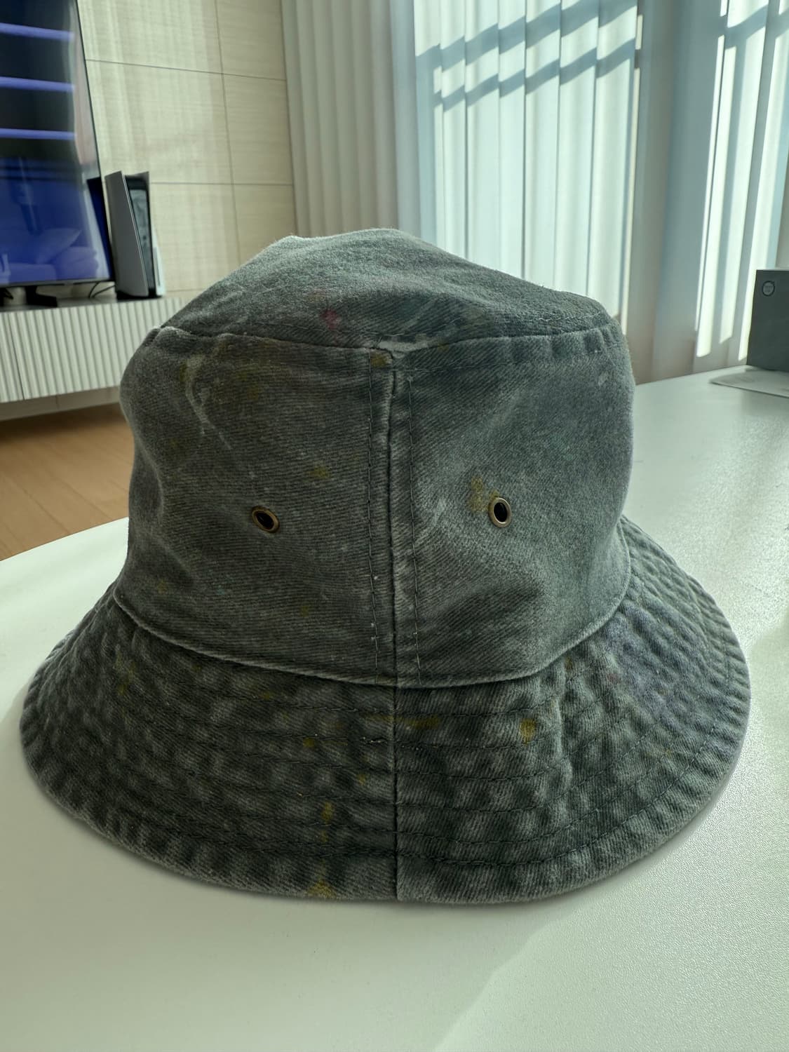 빈티지 페인팅 버킷햇 상품이미지2