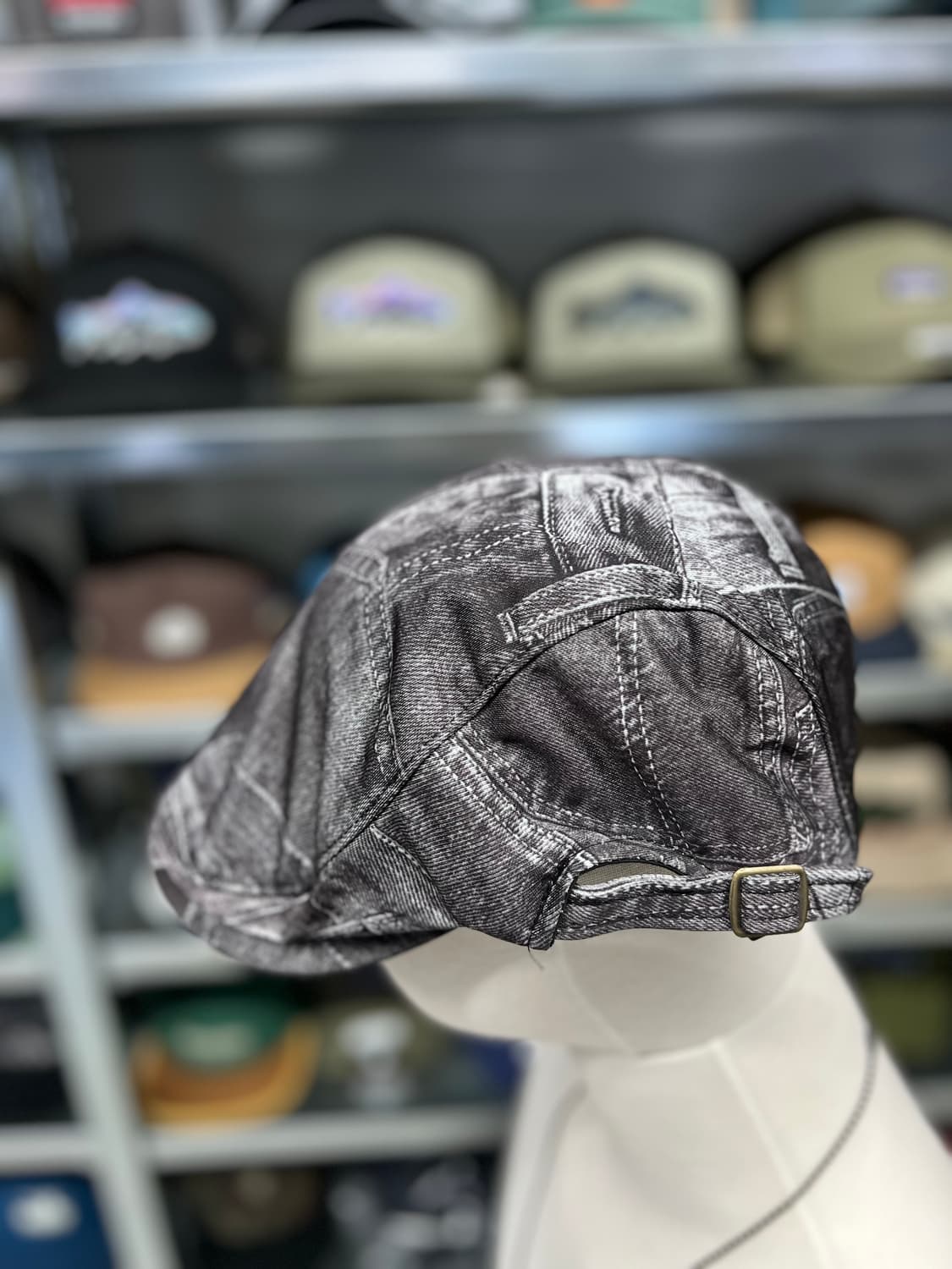 데님 스타일 헌팅캡 상품이미지6